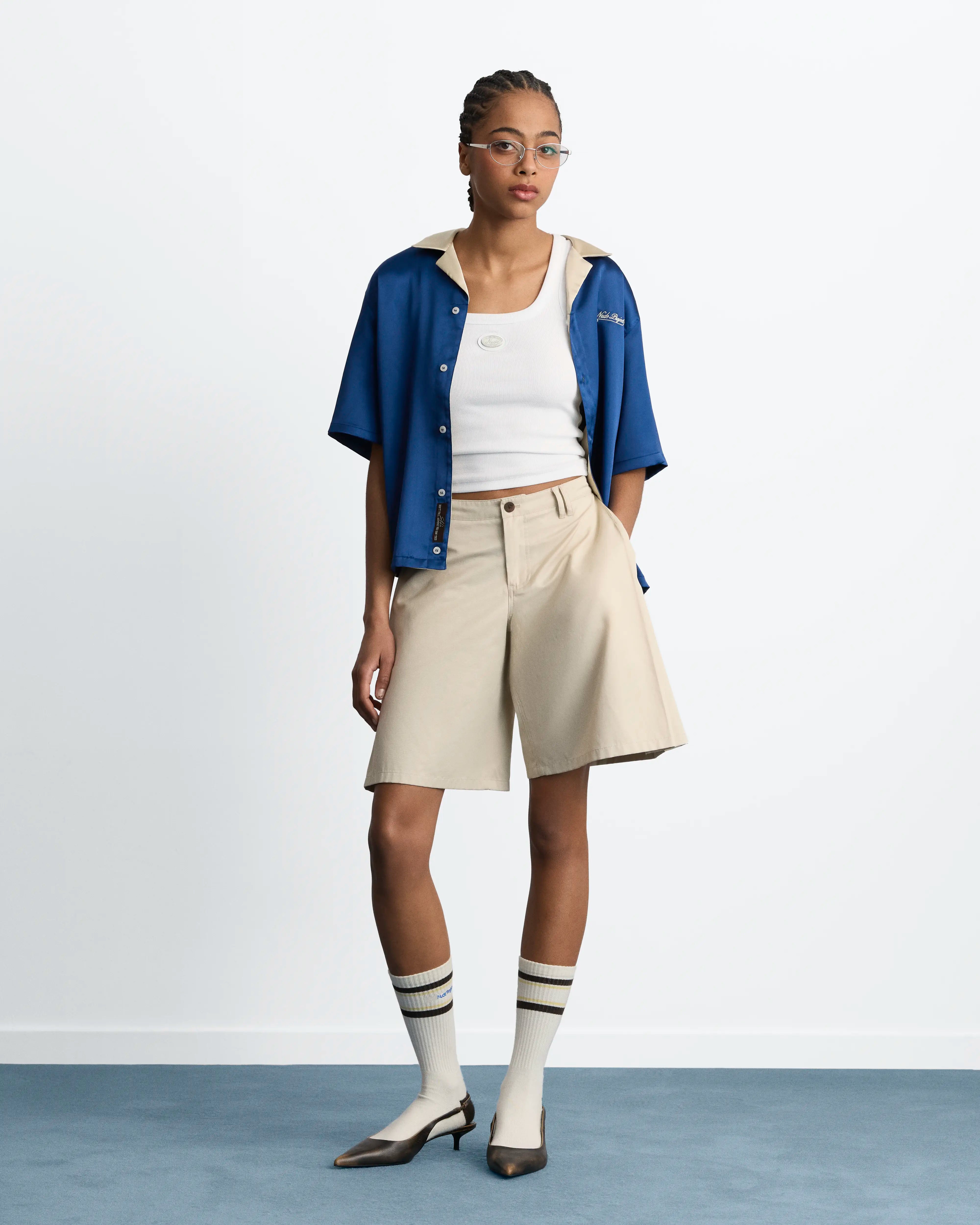 Royal Satin Shirt
