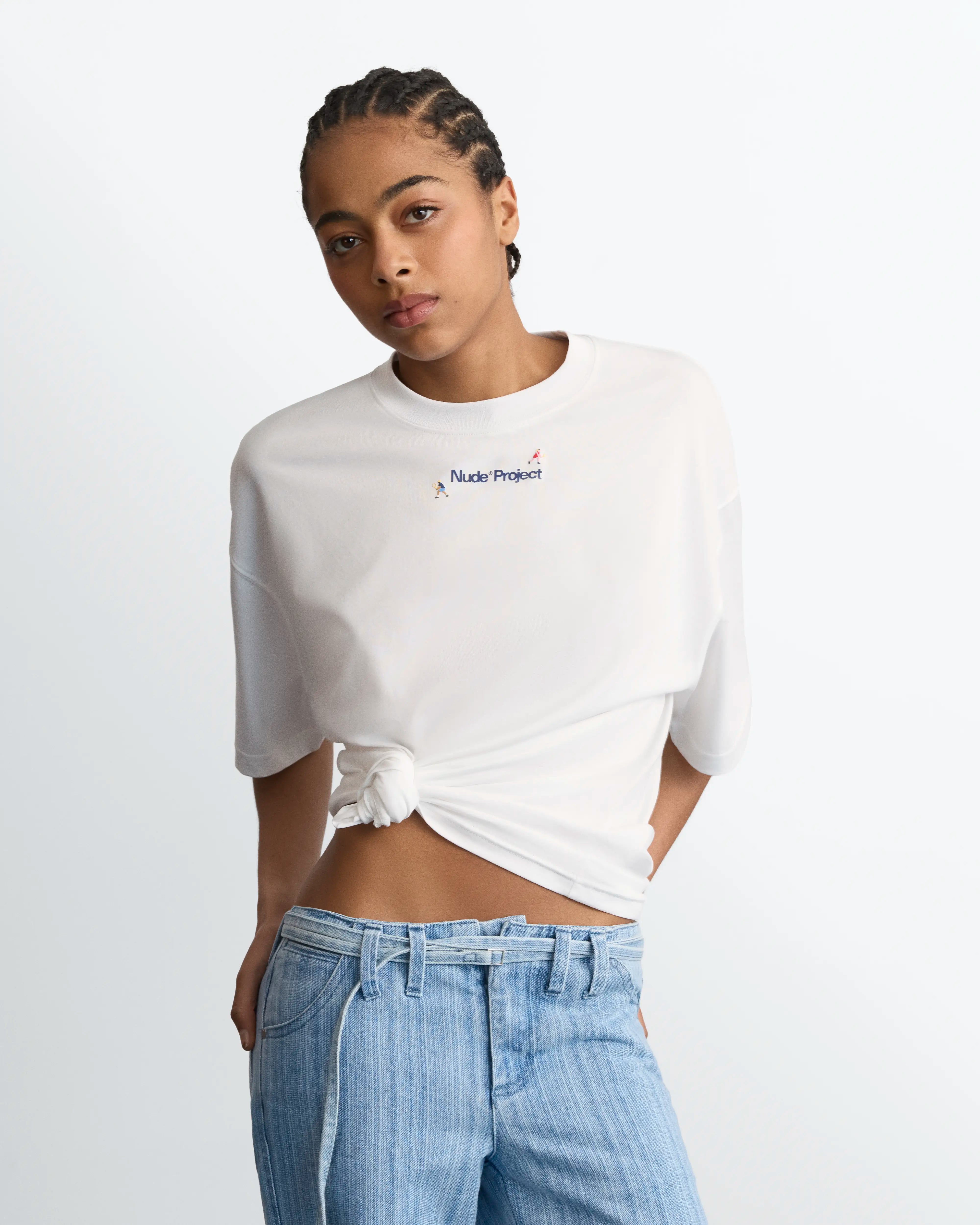 Leisure Club Tee White