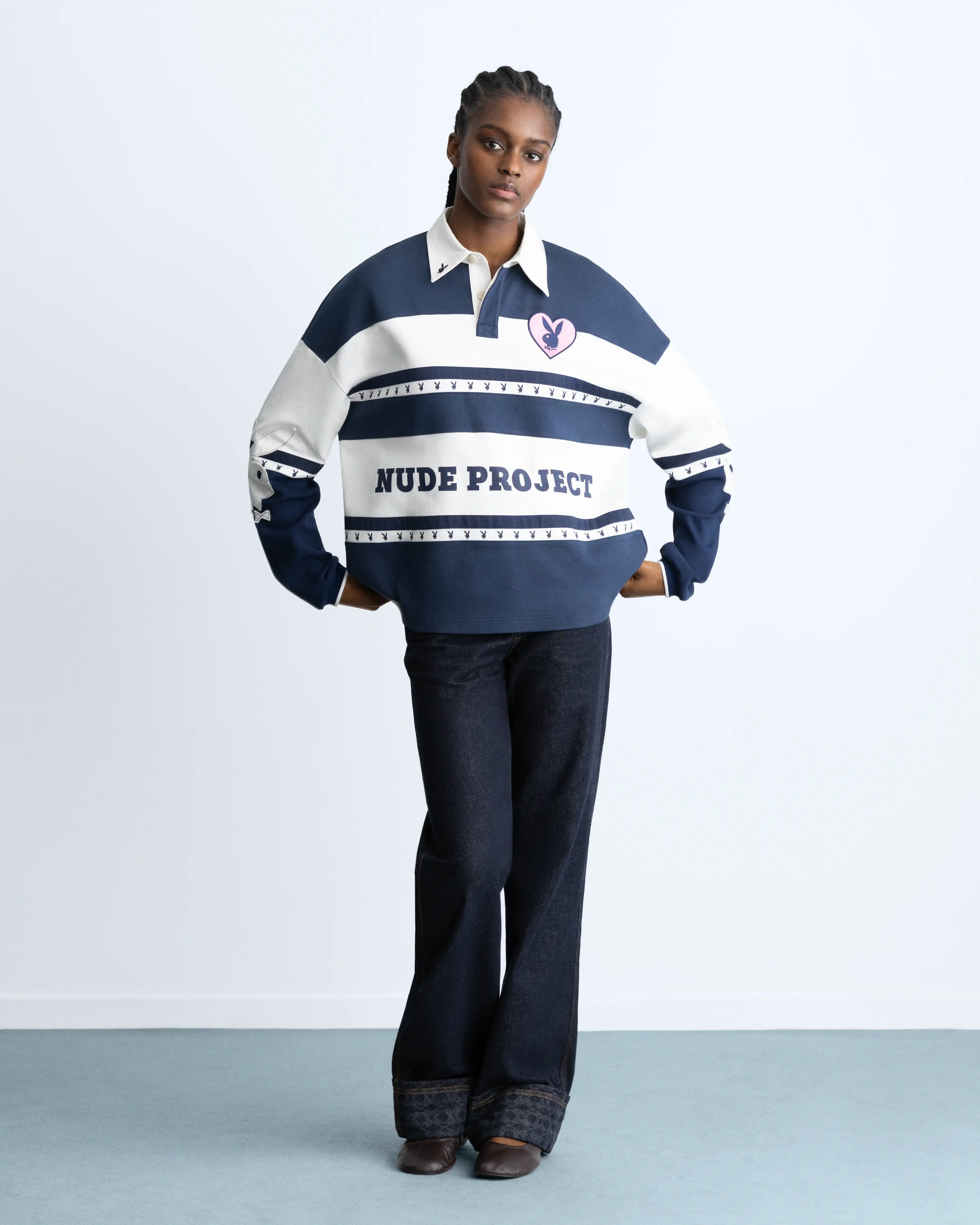 Playboy Rugby Polo Baby Navy