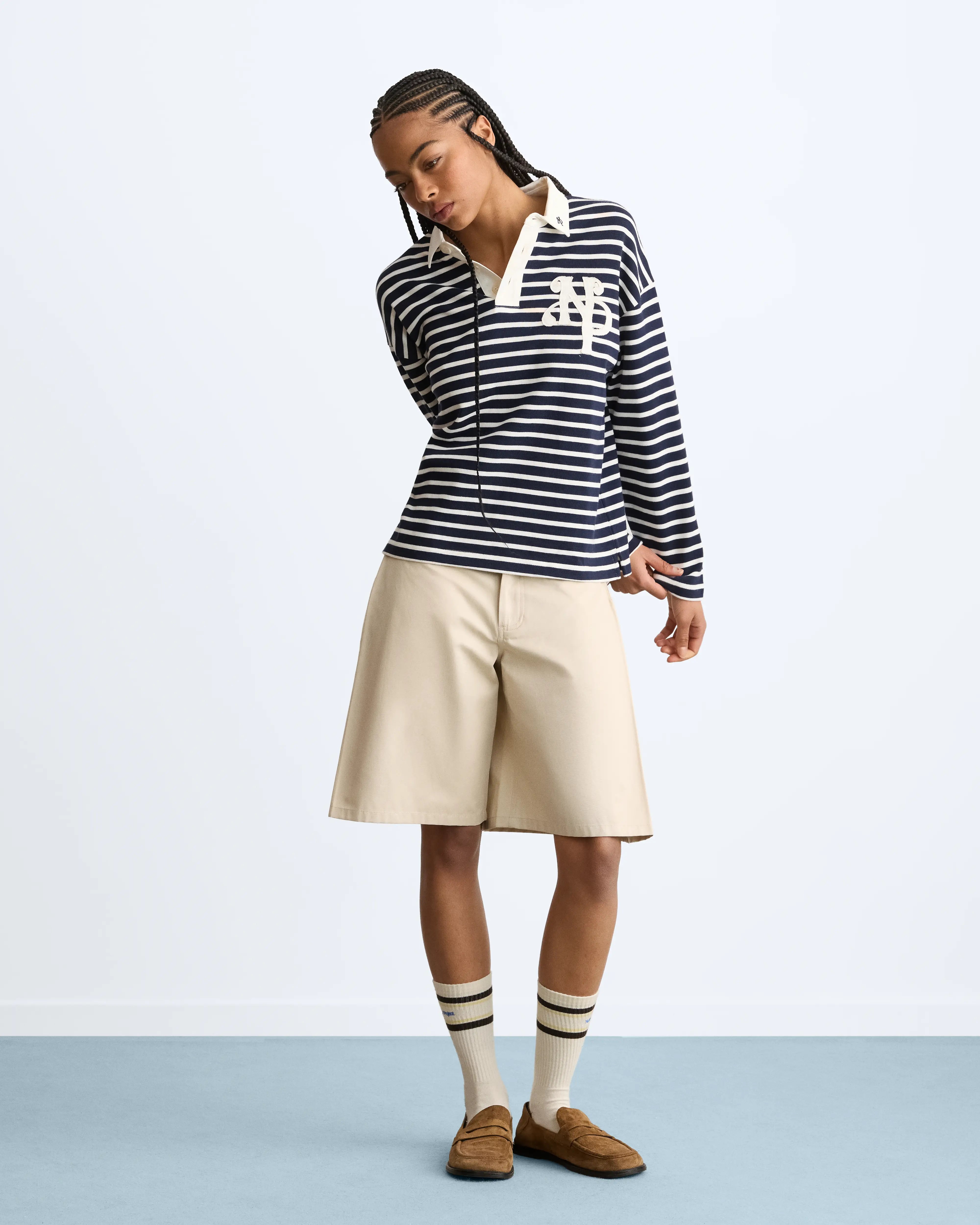 Rayas Polo Navy