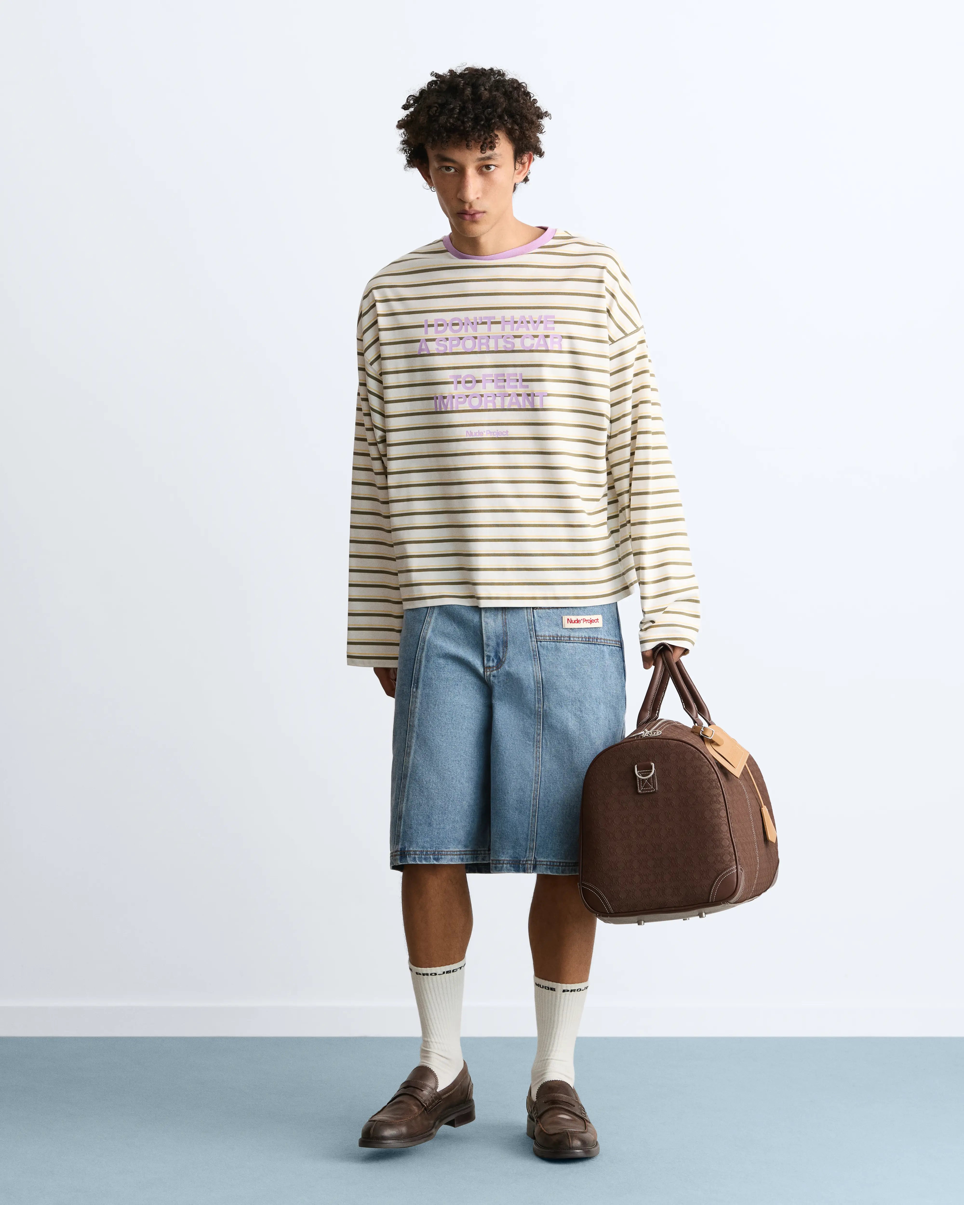 Grid Long-Sleeve Tee