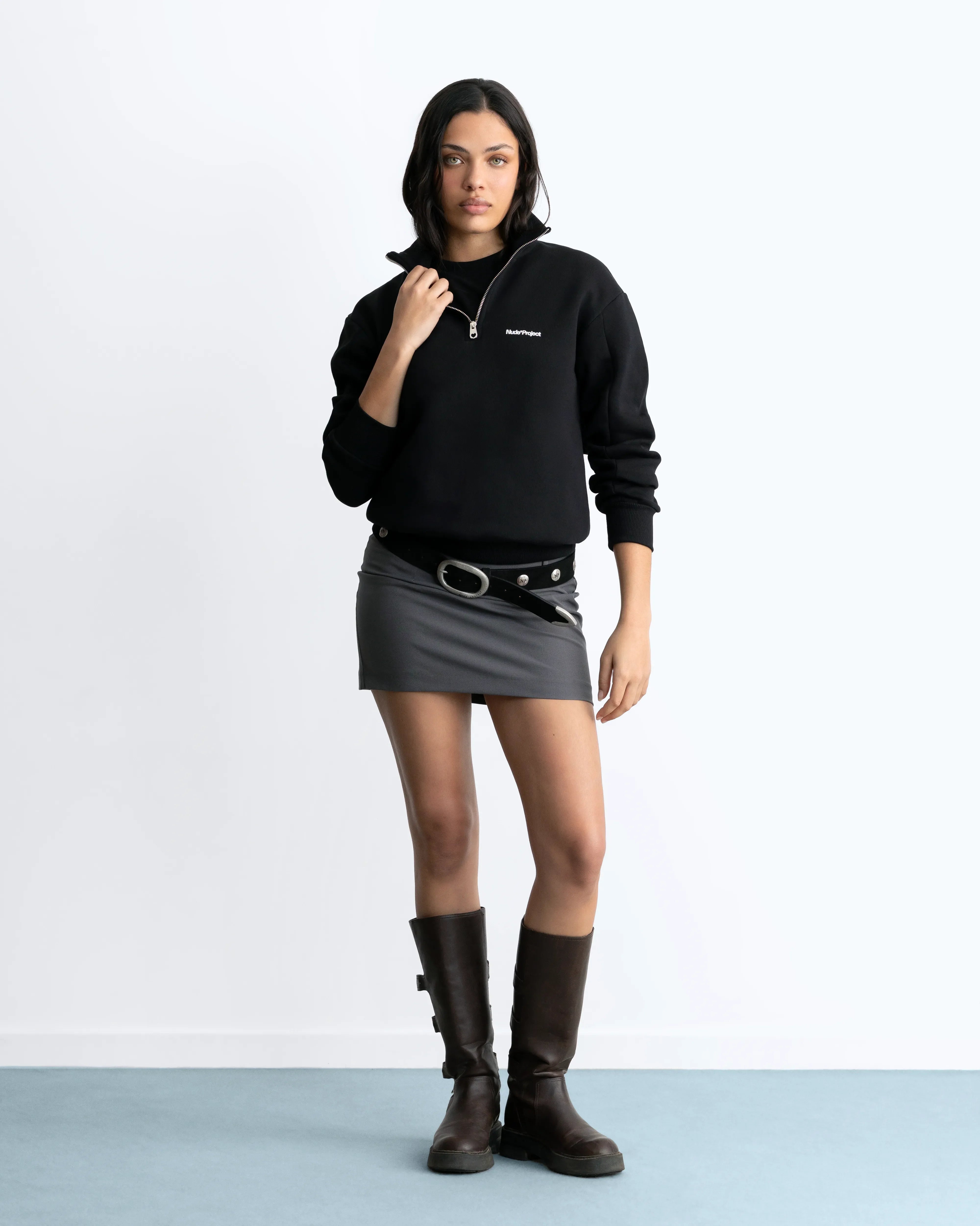 Origins Quarter-Zip Black