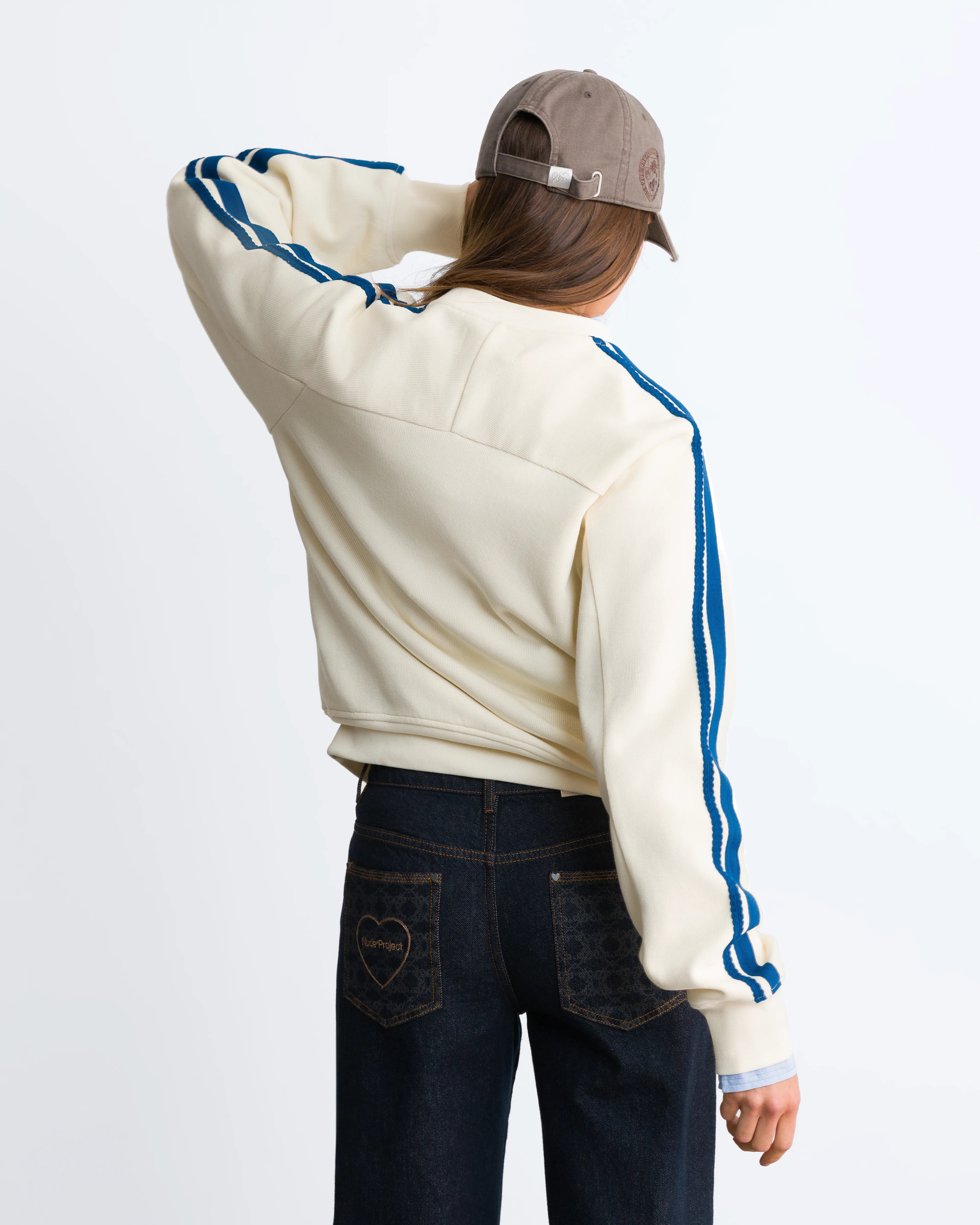 Ying-Yang Sweatshirt Marshmallow
