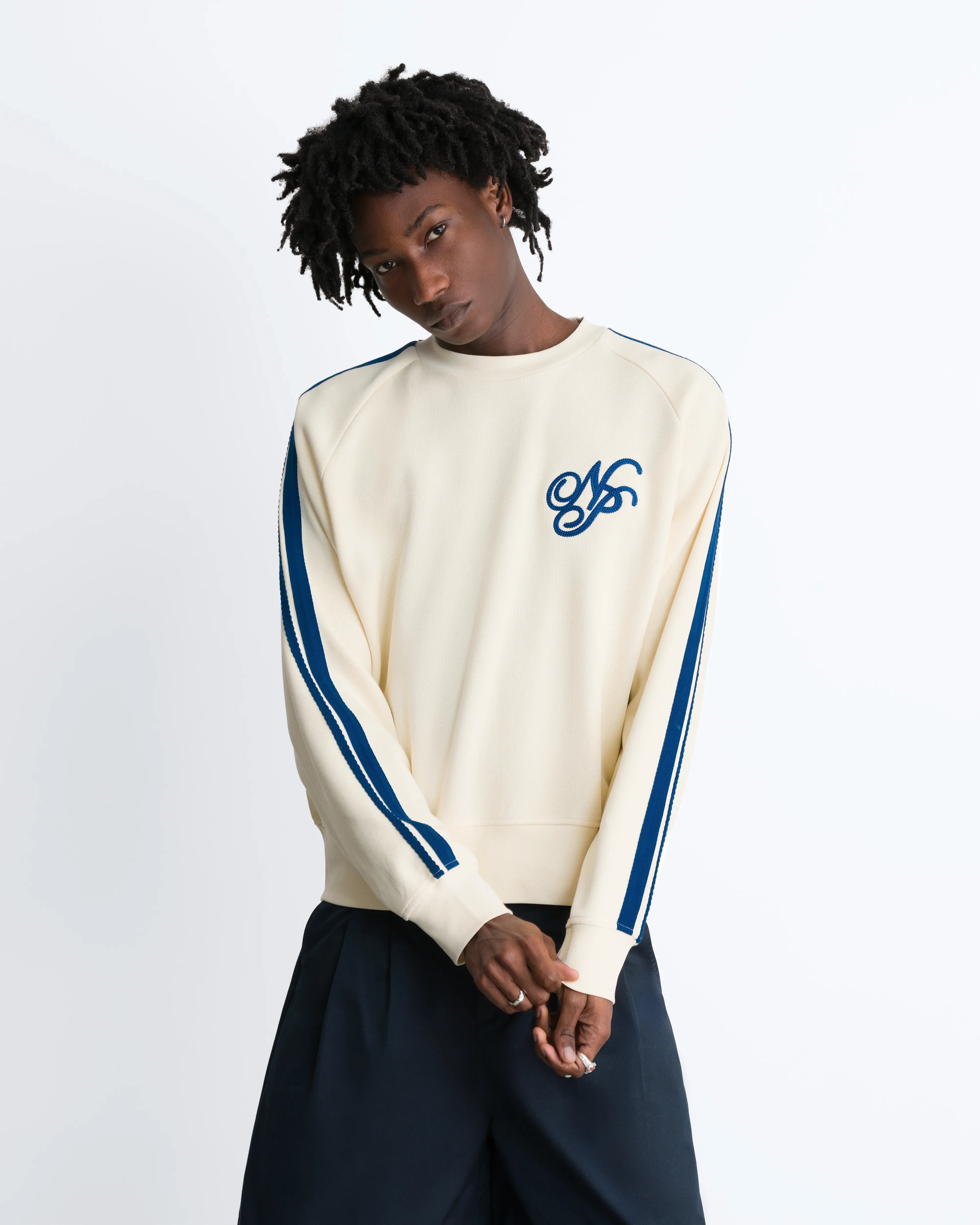 Ying-Yang Sweatshirt Marshmallow