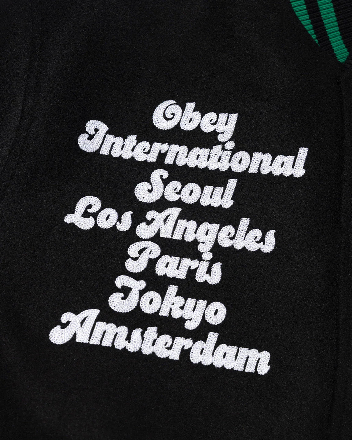 AMSTERDAM INTERNATIONAL VARSITY JACKET - Four Street