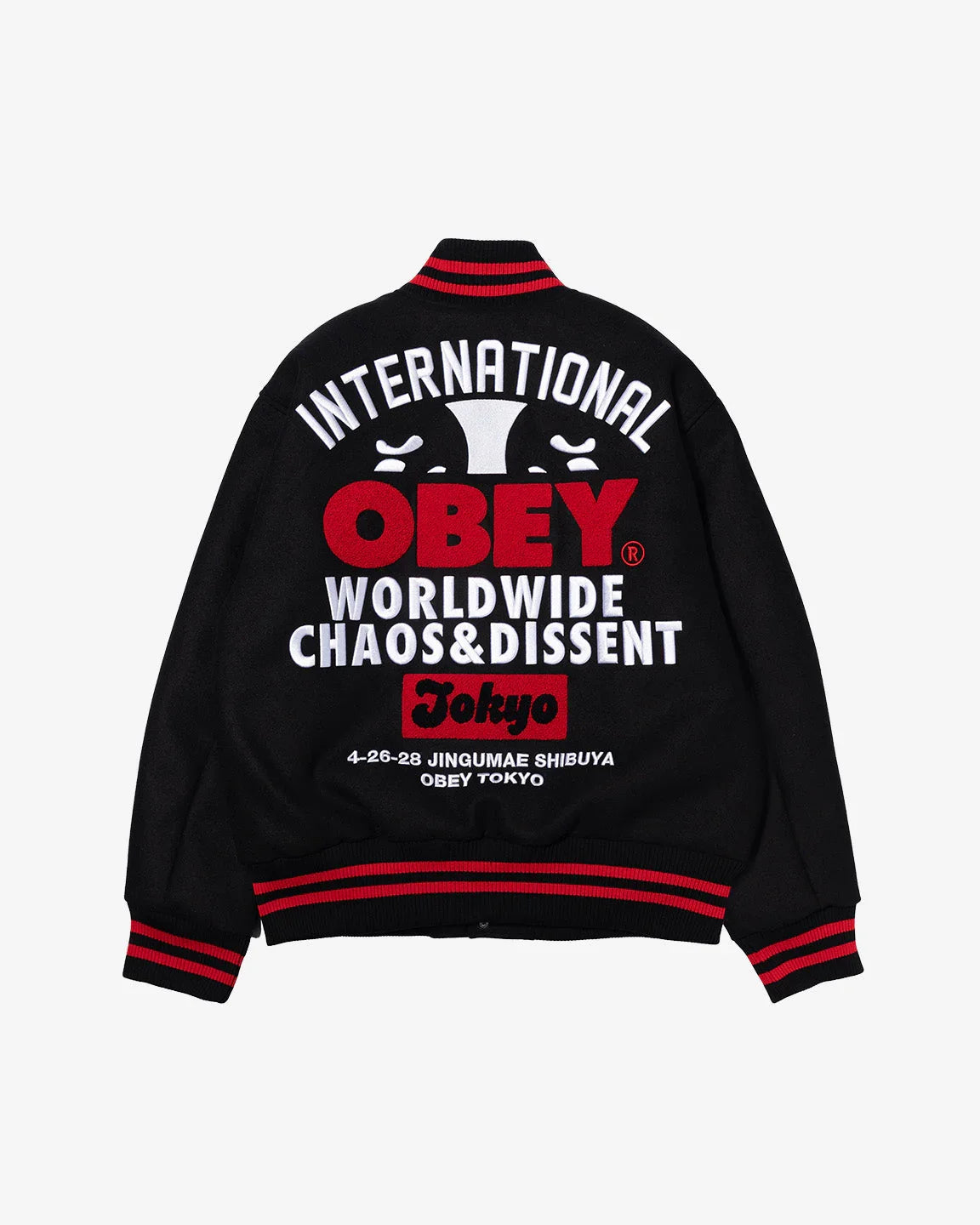 TOKYO INTERNATIONAL VARSITY JACKET - Four Street