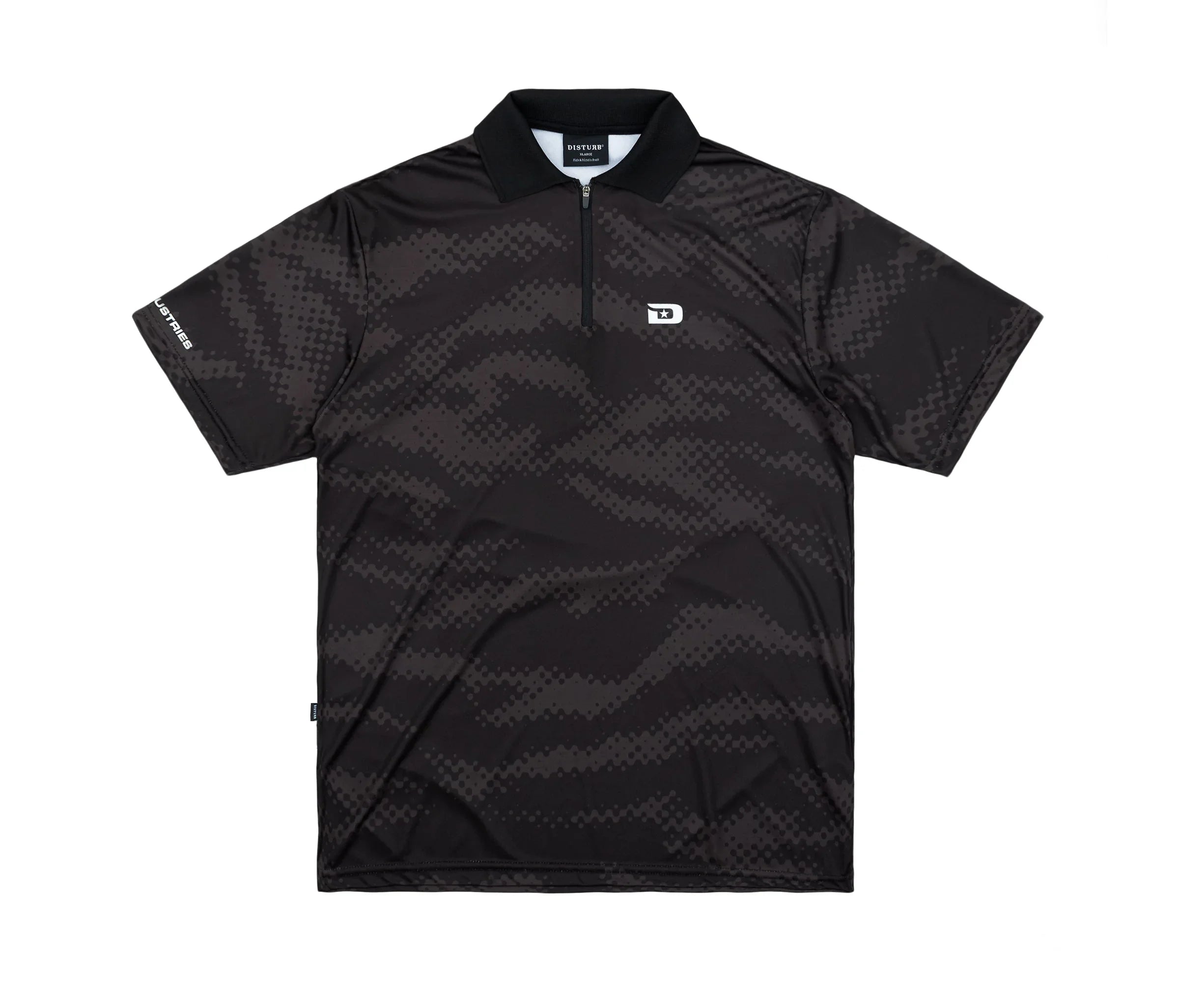 OG Camo Polo In Black - Four Street