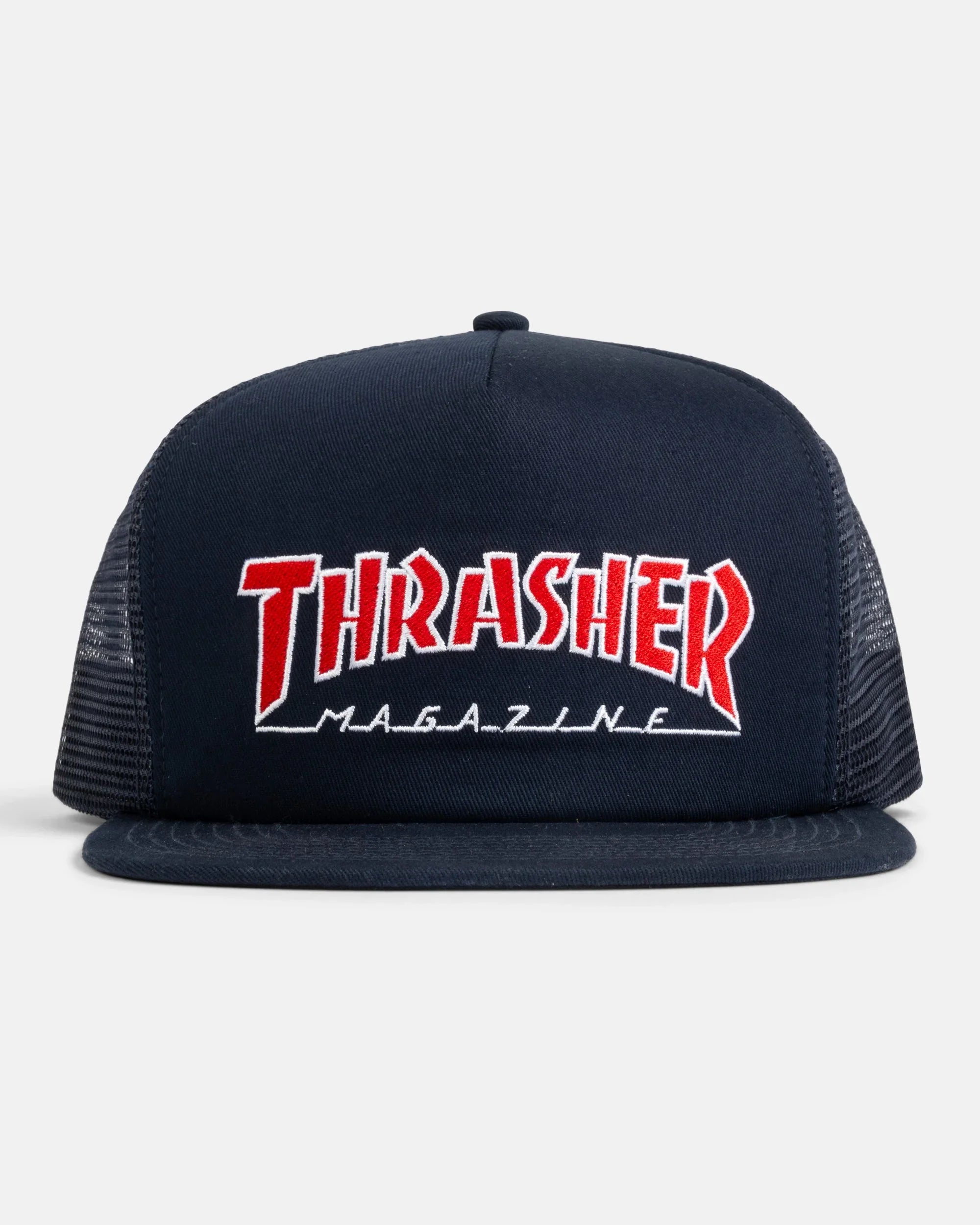 OUTLINED - TRUCKER - NAVY - Four Street