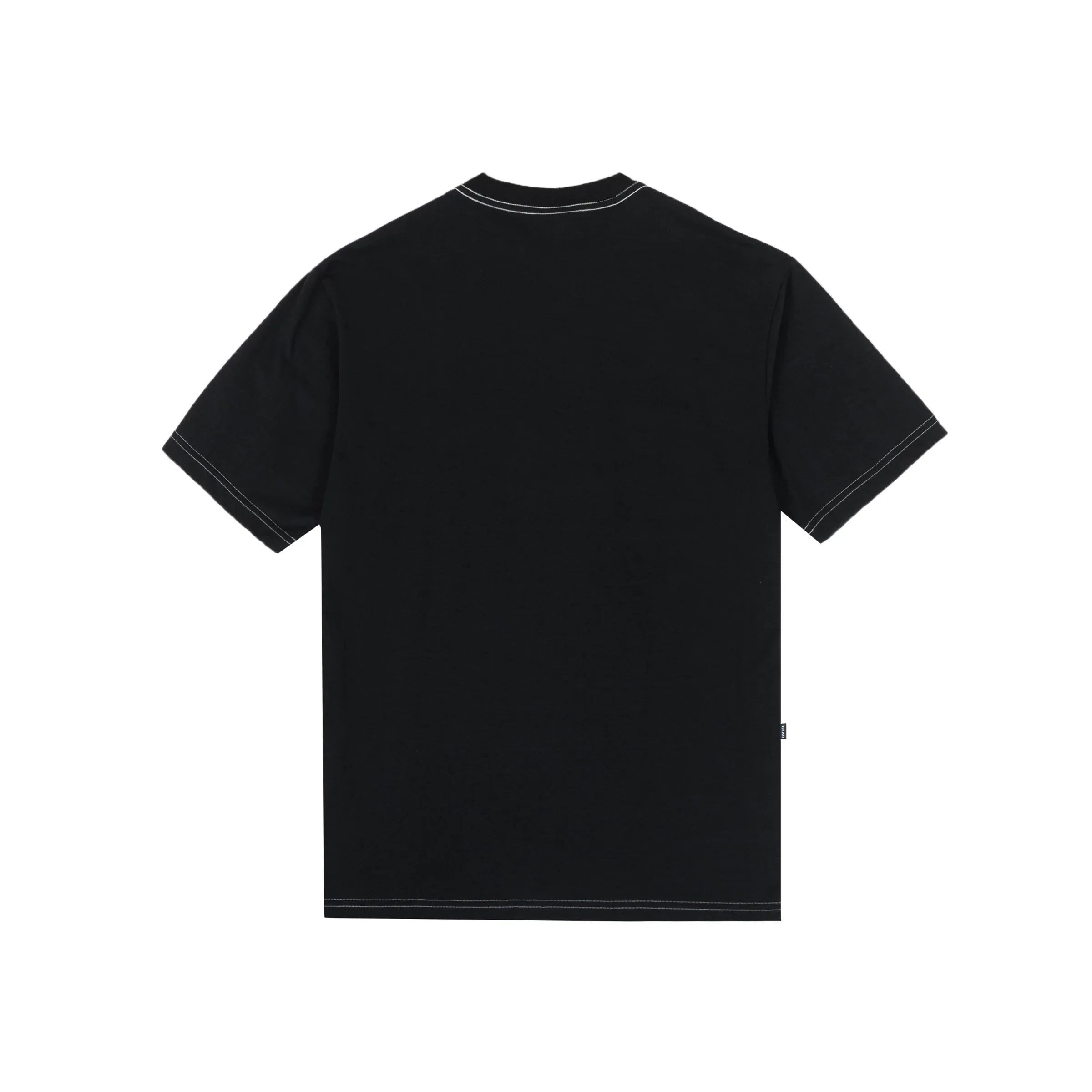 Outline Logo T-Shirt in Black - Four Street