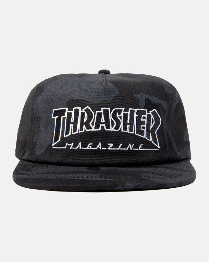 Outlined Snapback (Camo) - Four Street