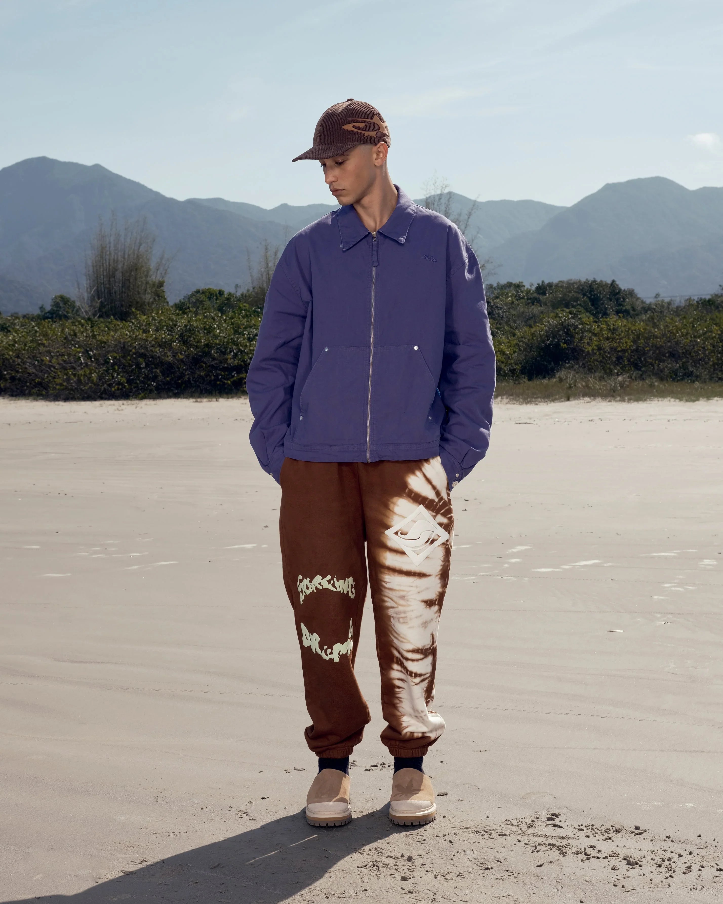 Distressed Worker Jacket - Carbon - Four Street