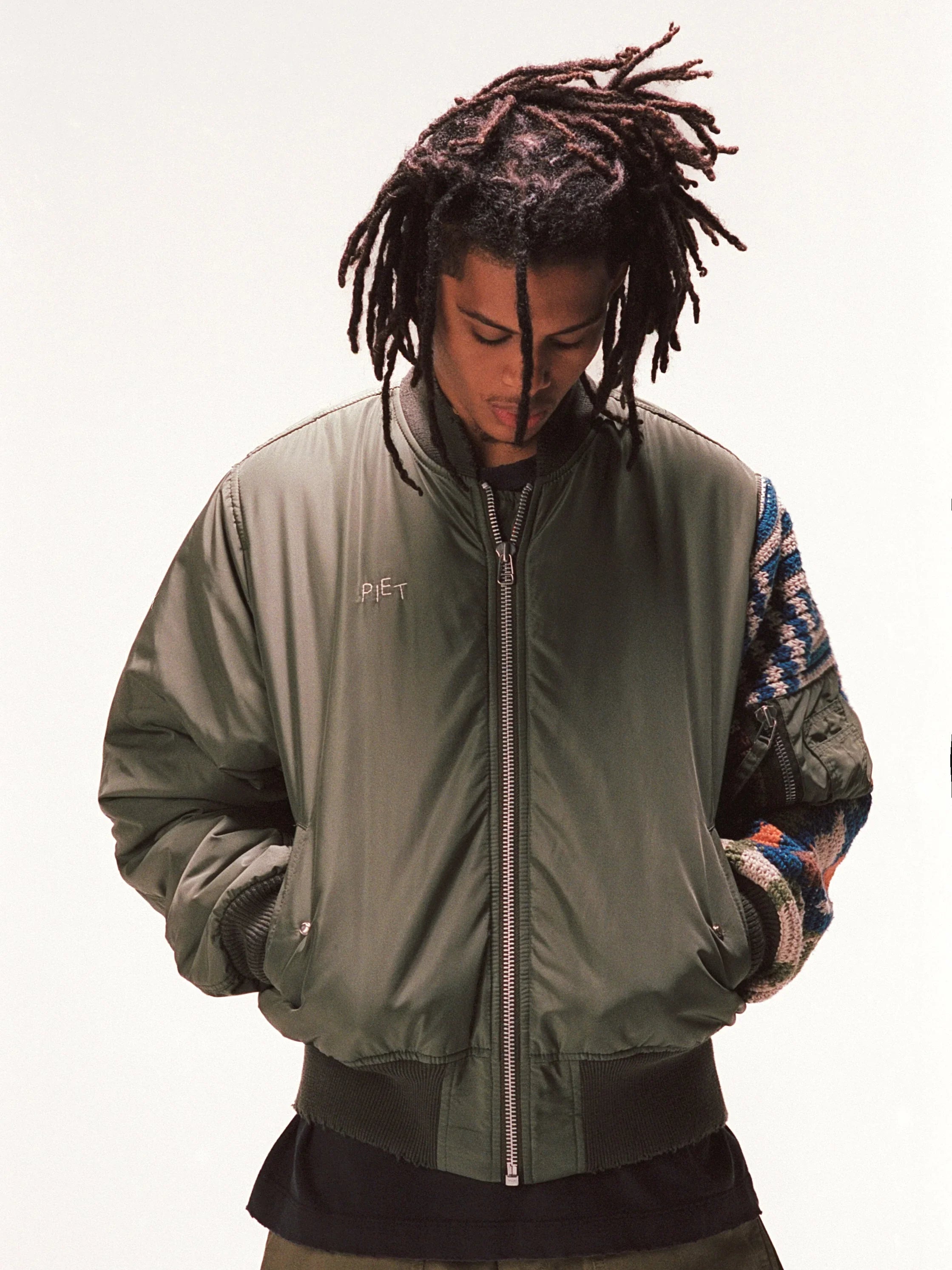 MA-1 Crochet Jacket - Four Street