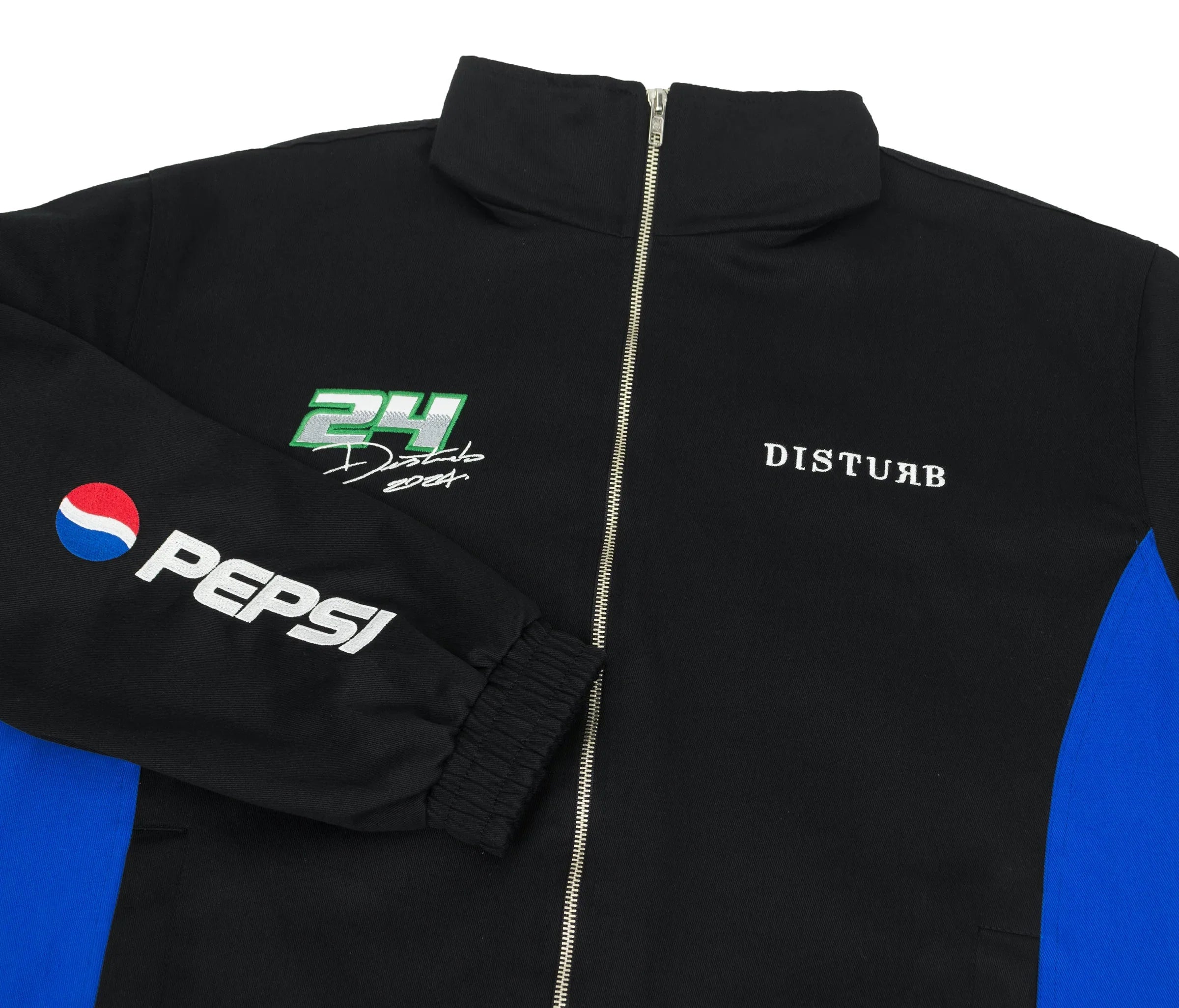 Pepsi Racing Jacket in Black - Four Street