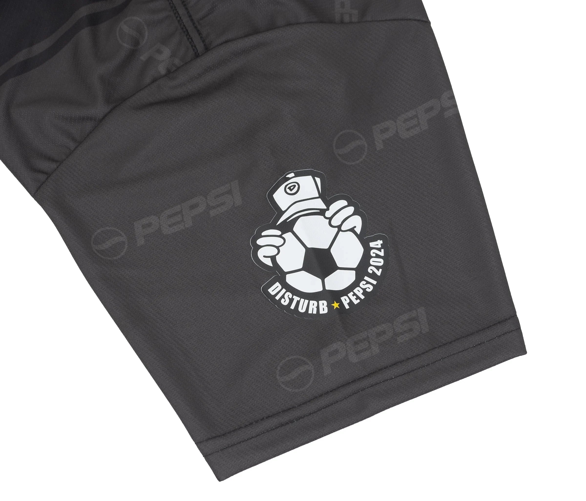 PEPSI Team Football Jersey In Black - Four Street