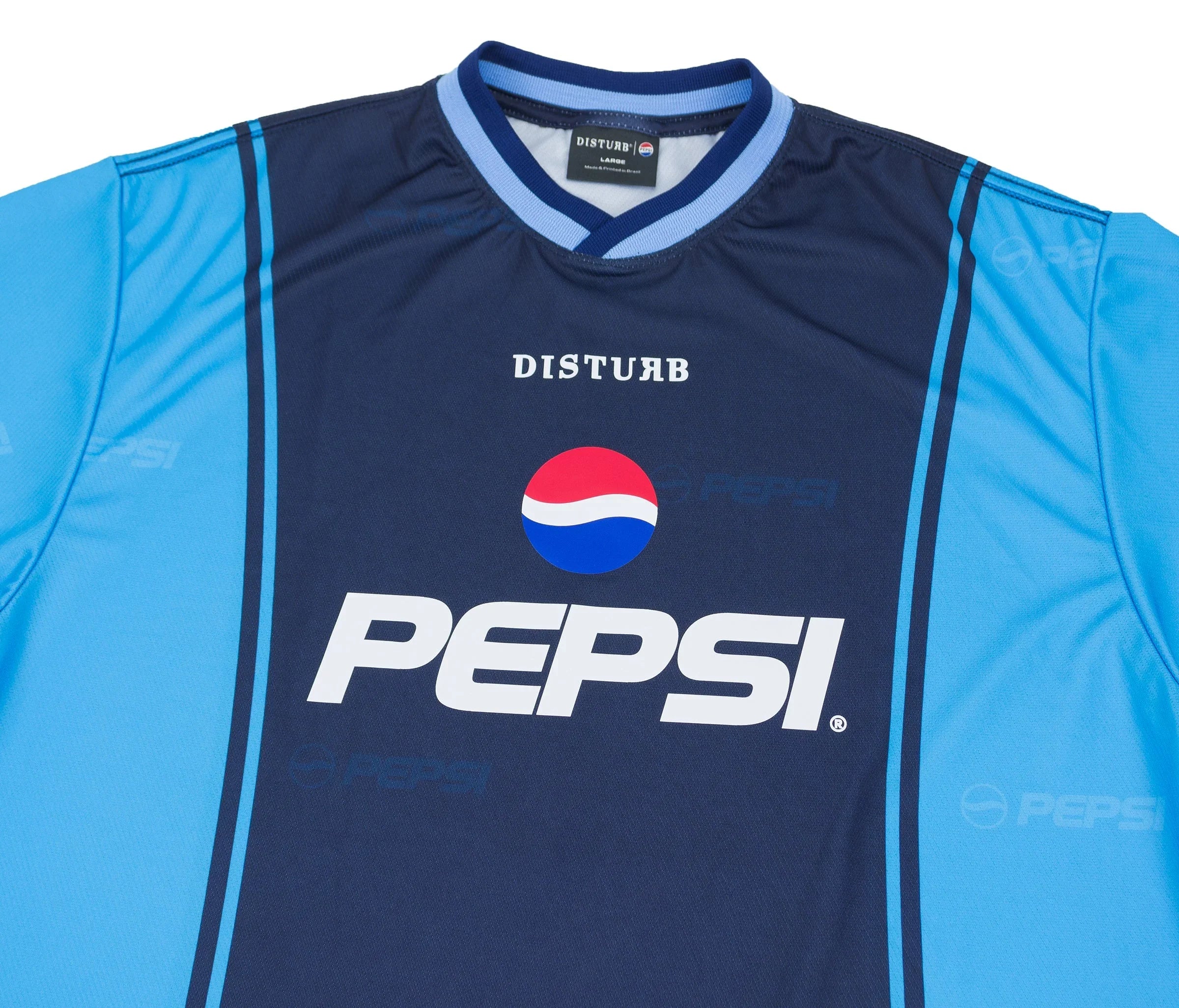 PEPSI Team Football Jersey In Blue - Four Street