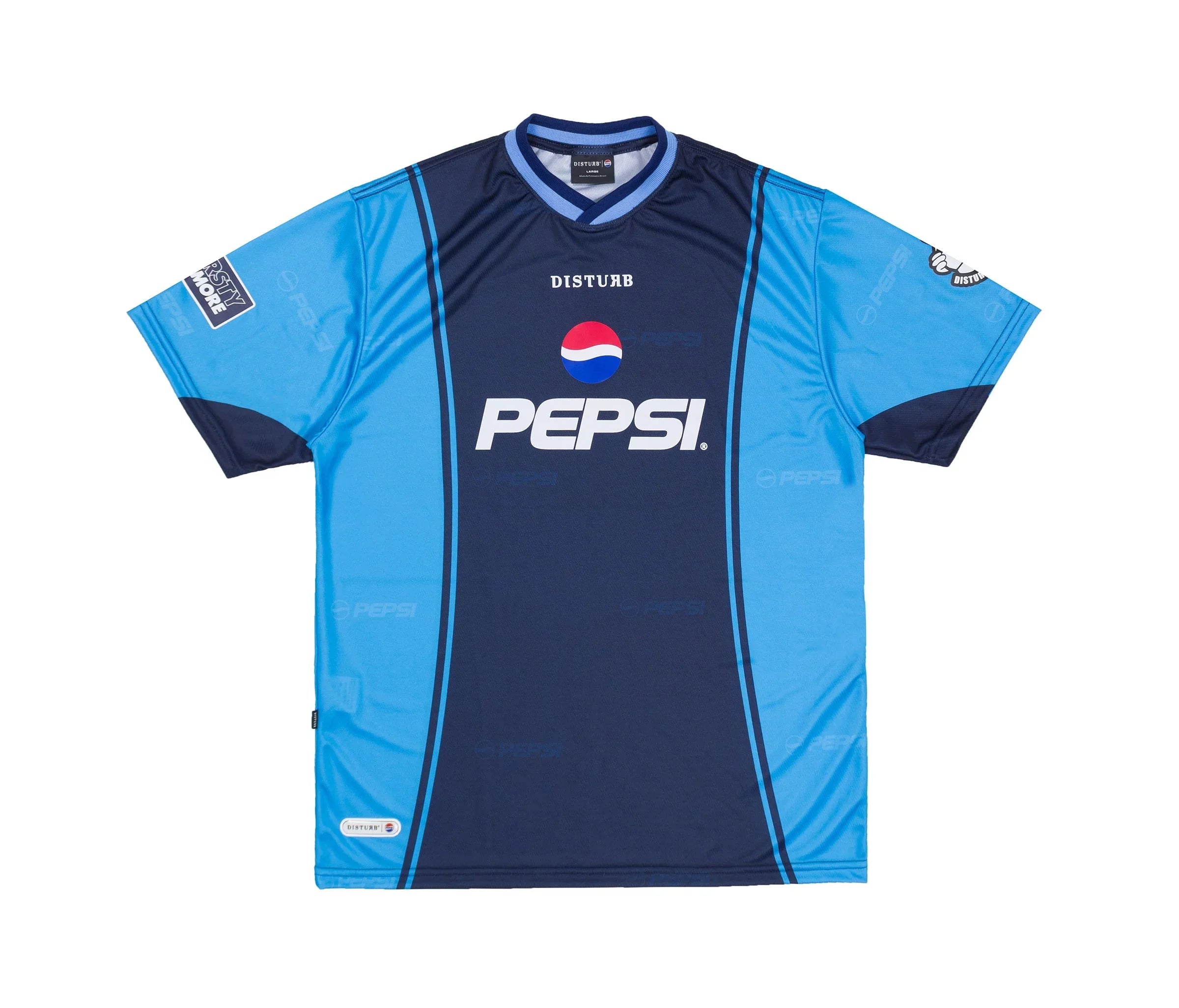 PEPSI Team Football Jersey In Blue - Four Street