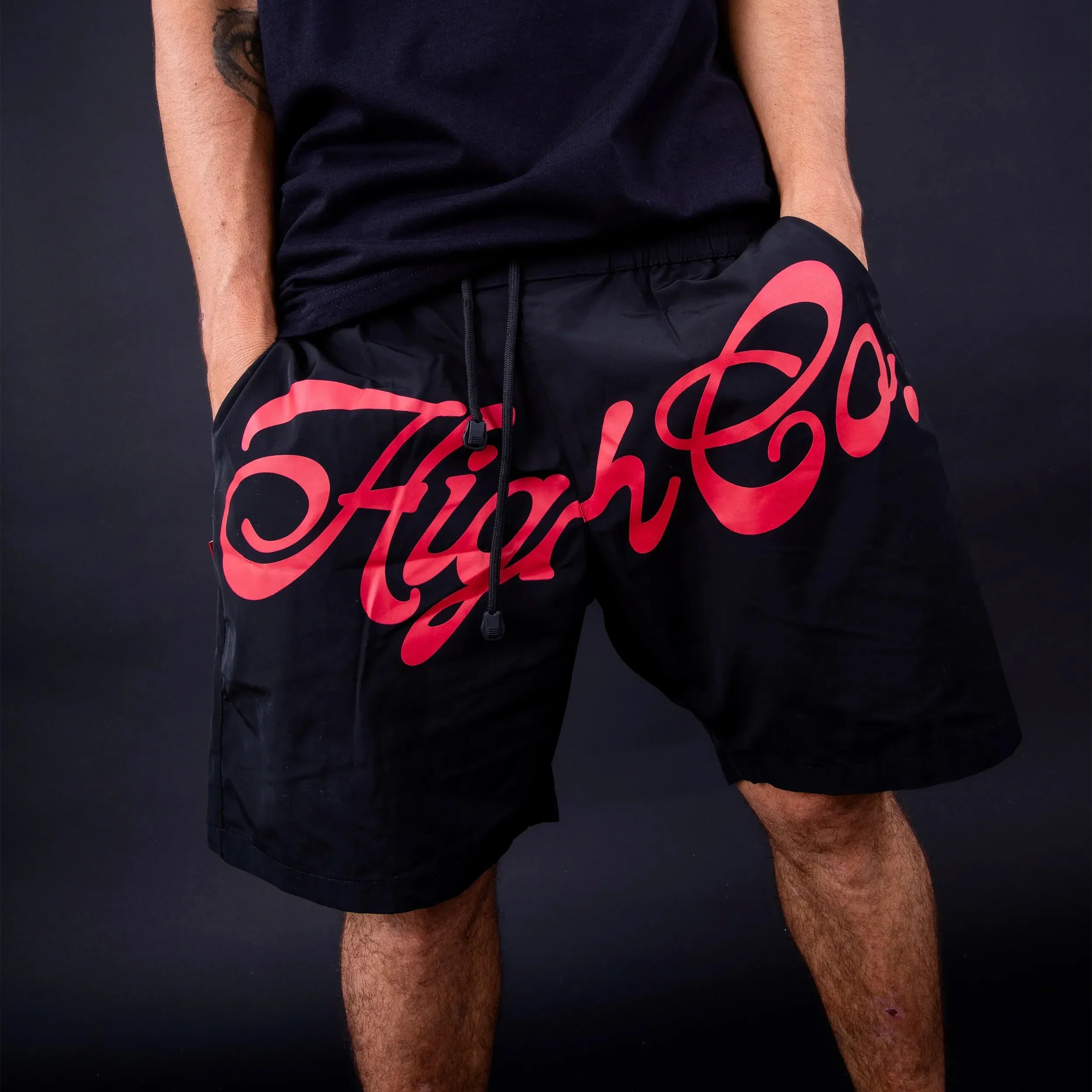 Shorts Script Black - Four Street