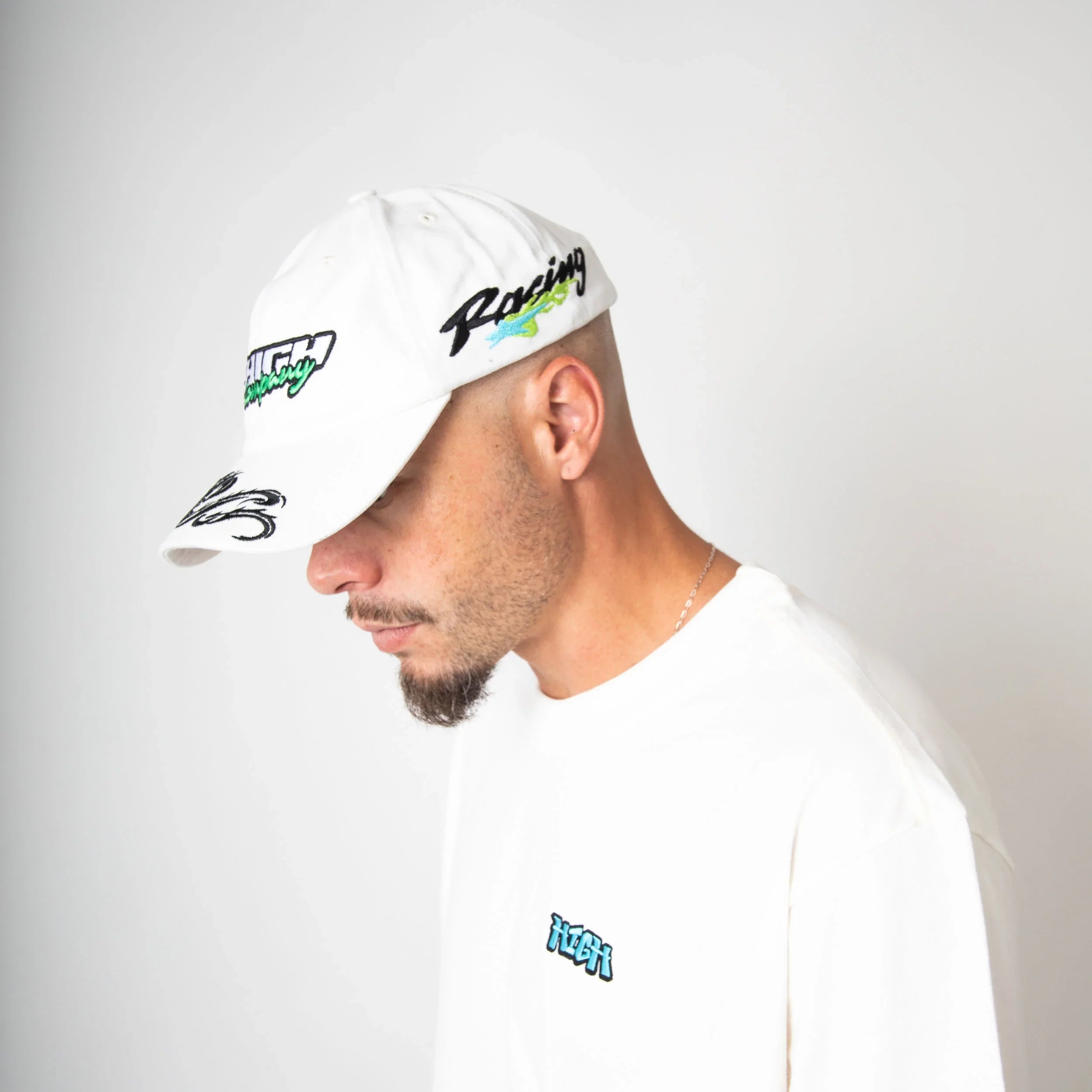 Polo Hat Dragon White - Four Street