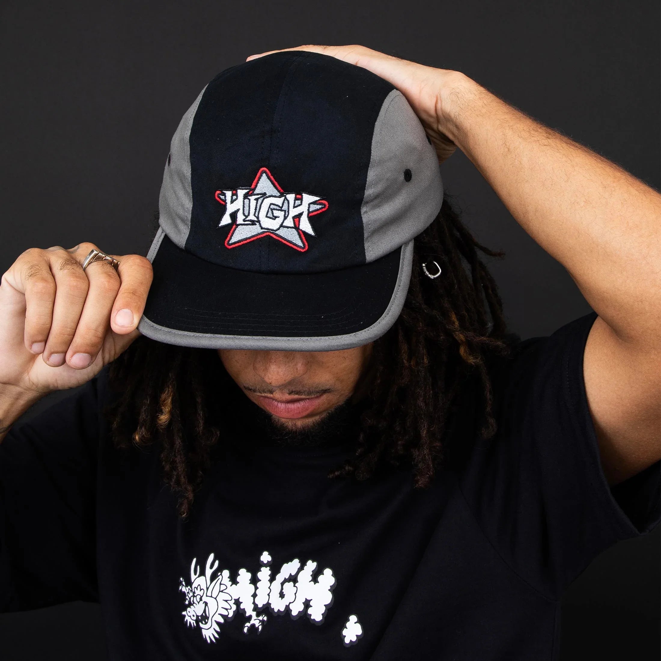 5 Panel Blink Black - Four Street