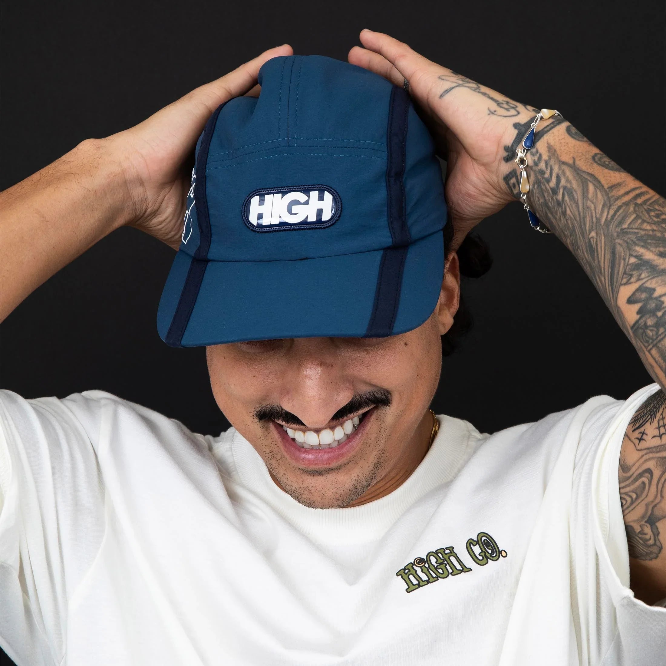 5 Panel Atlethic Blue - Four Street