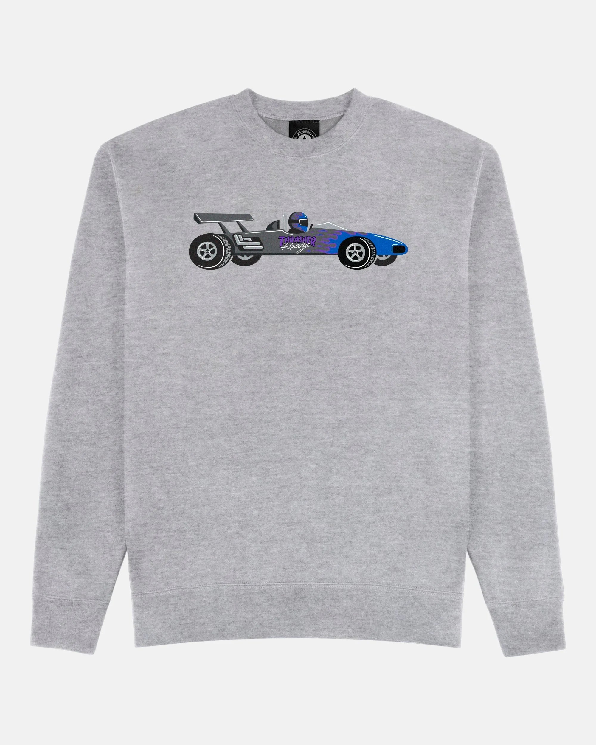 RACECAR - CREWNECK - GREY - Four Street