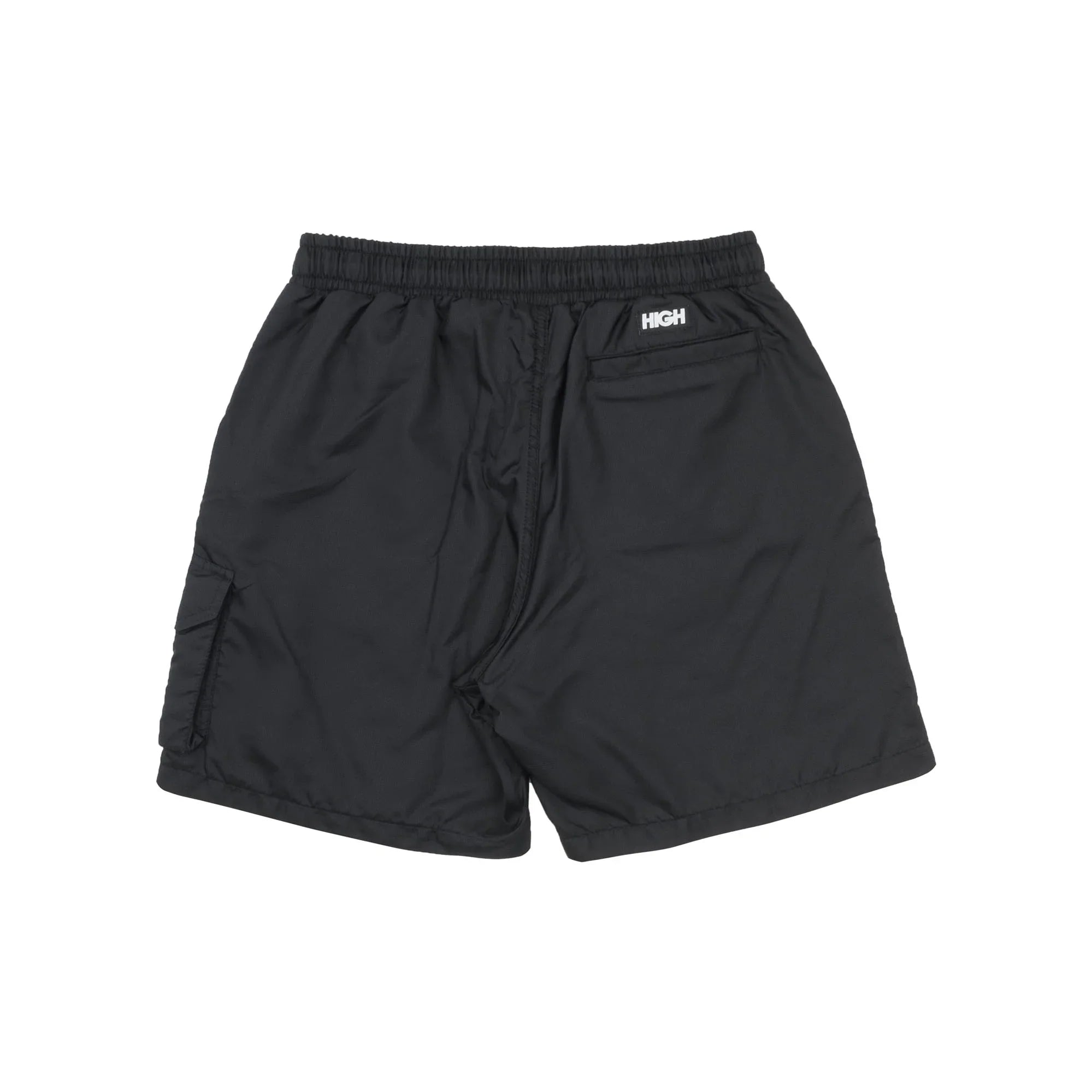 Oval Cargo Ripstop Shorts Black - Four Street