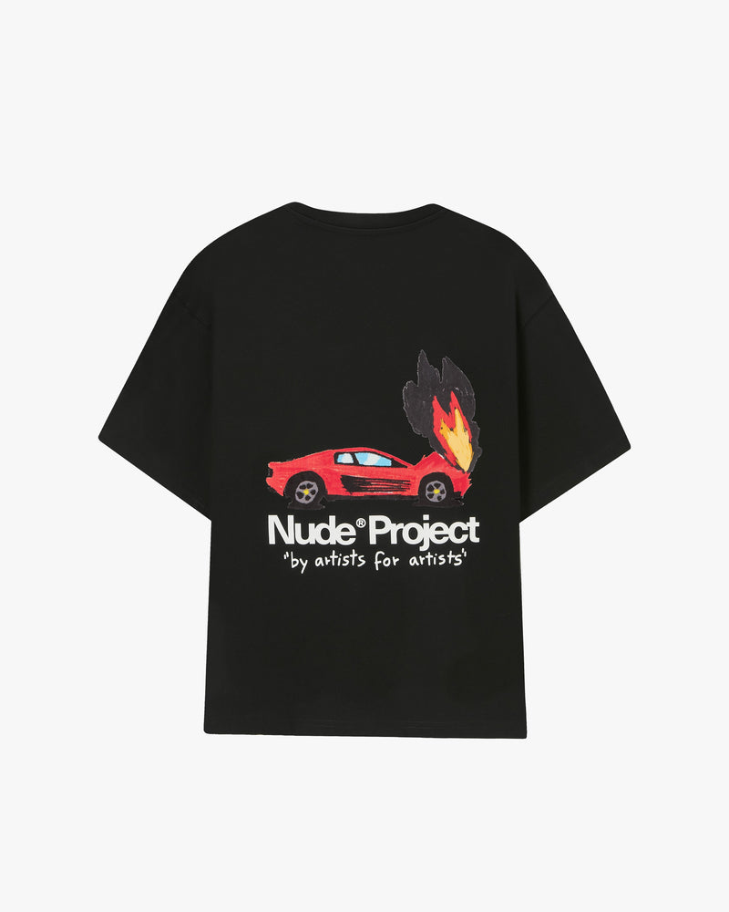 Rrari Tee Black