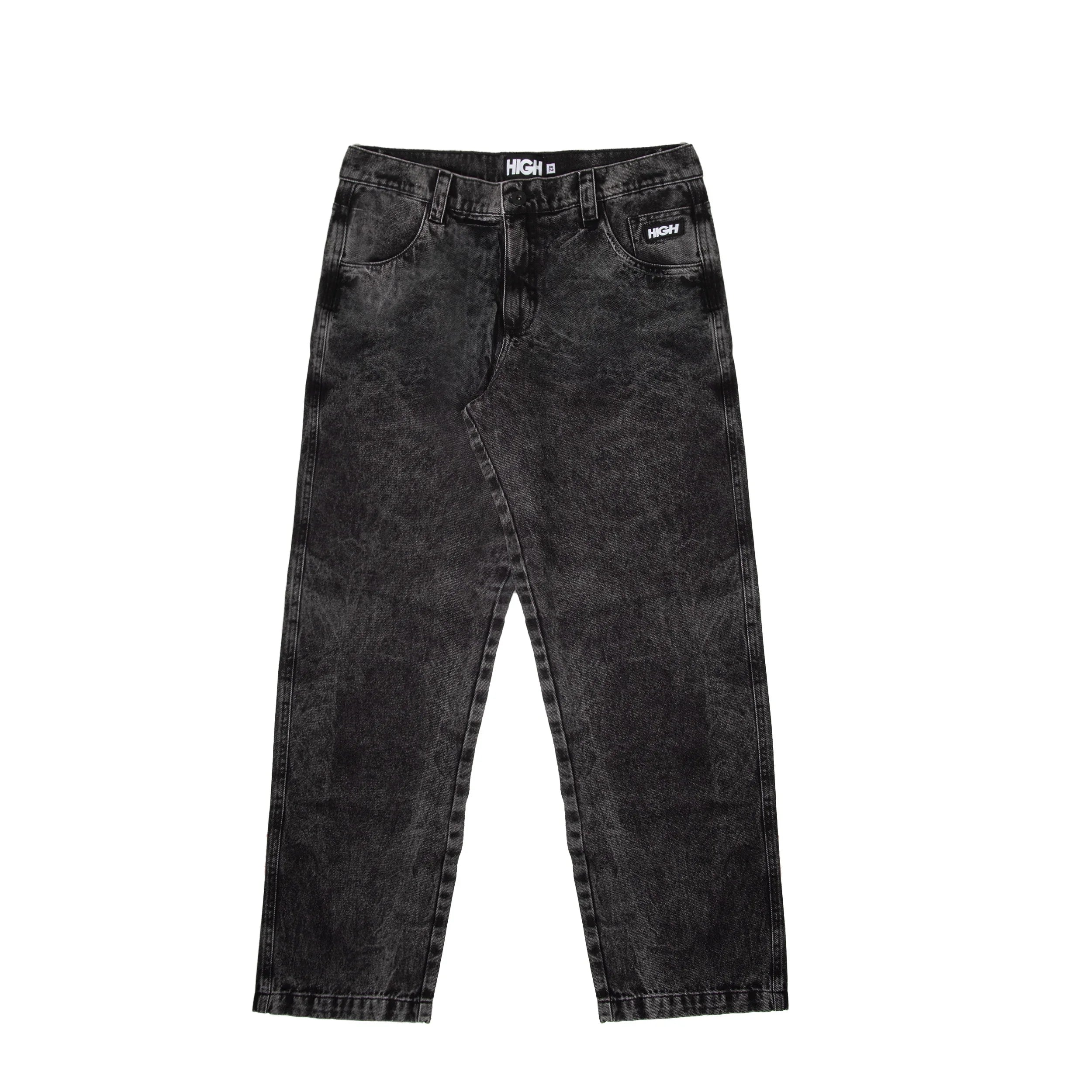 Rust Denim Pants Black - Four Street