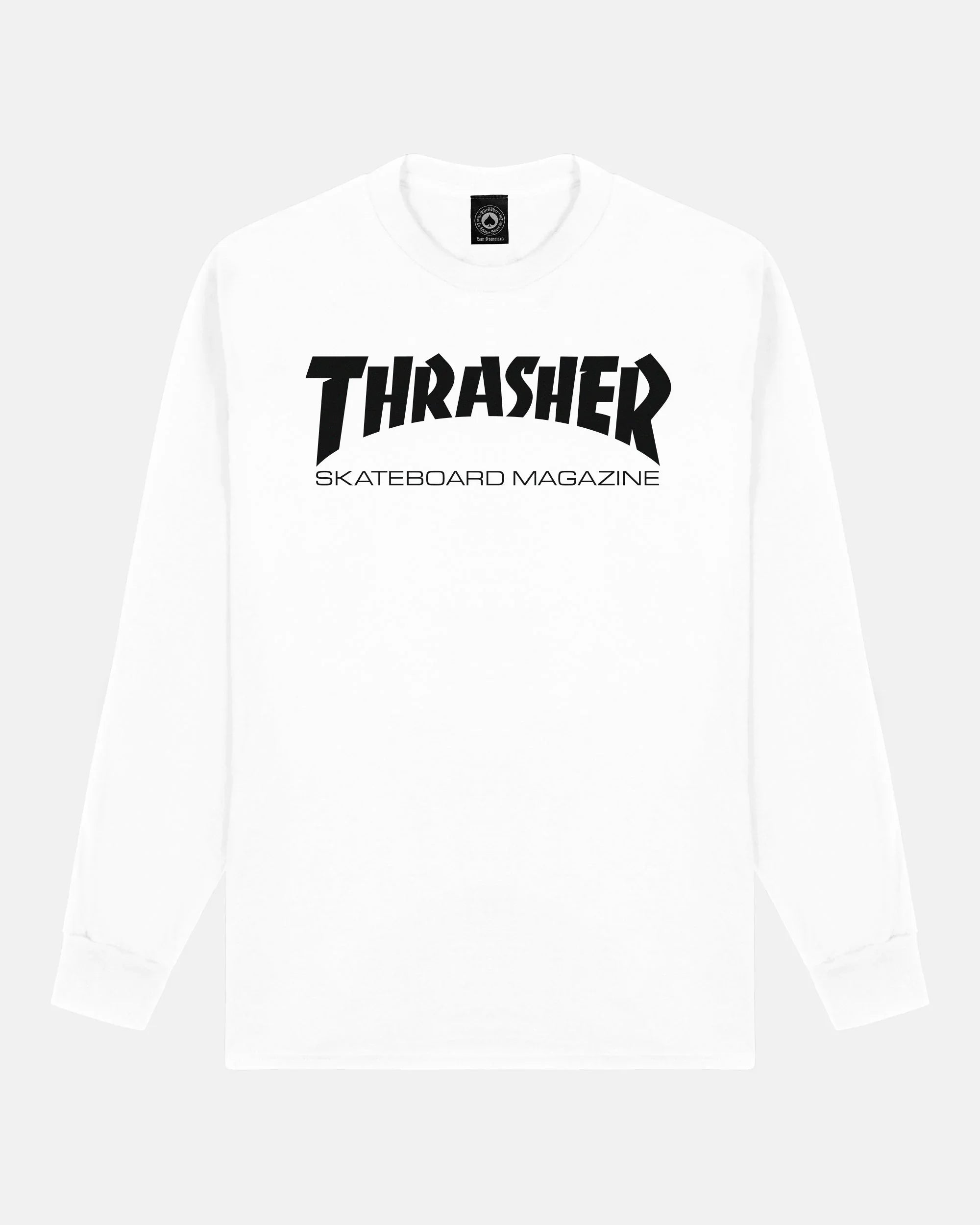 SKATE MAG - LONGSLEEVE - WHITE - Four Street