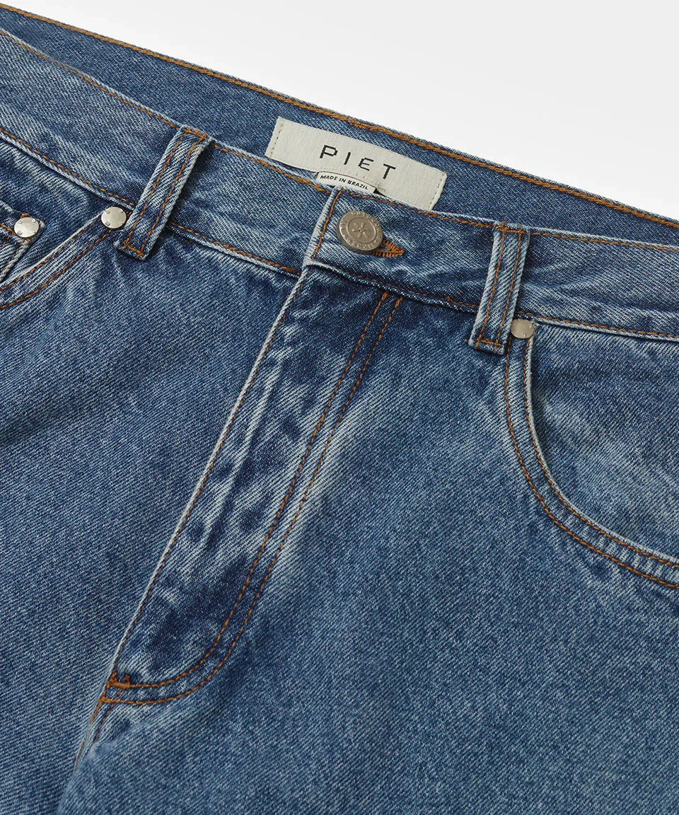 Brand New Pants Washed Denin - Four Street