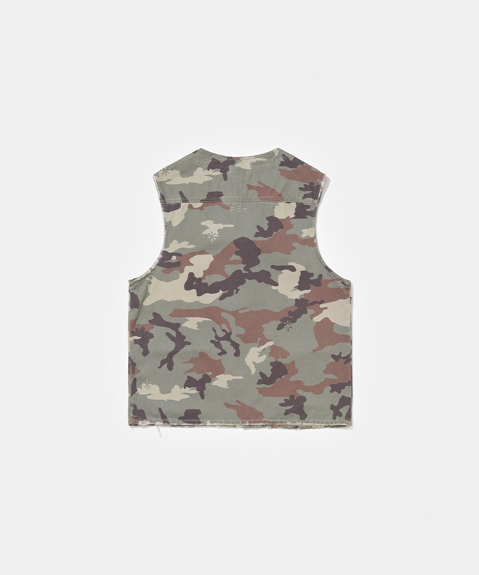 Colete PIET Camo Swarovski Crystals