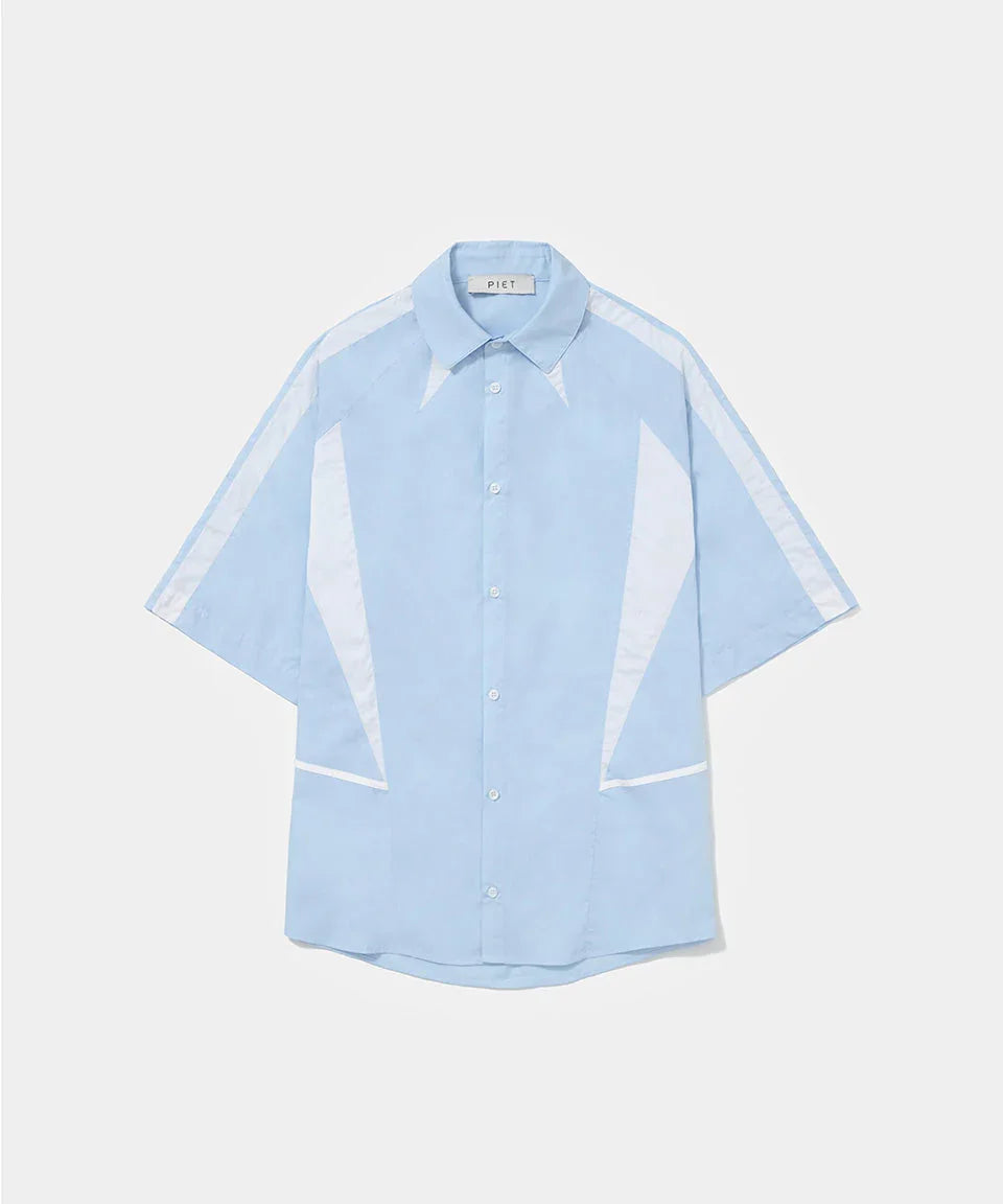 2002 Short Sleeve Shirt Light Blue - Four Street