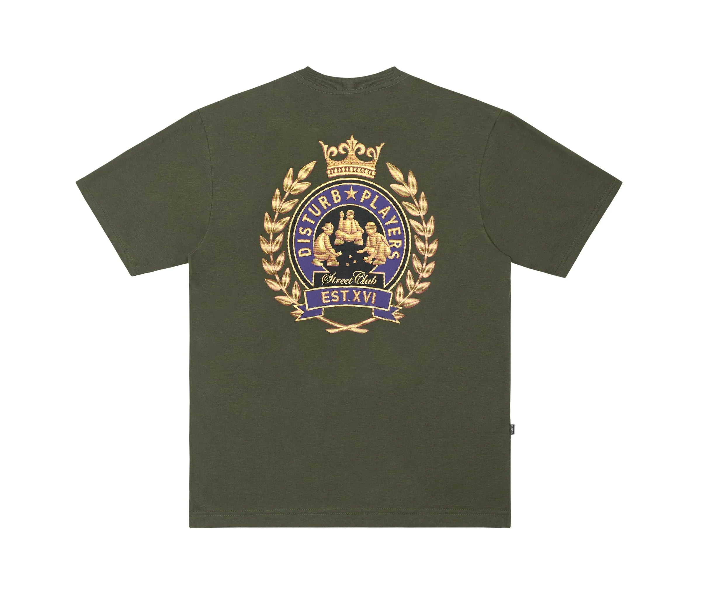 Street Dice T-Shirt In Dark Green - Four Street