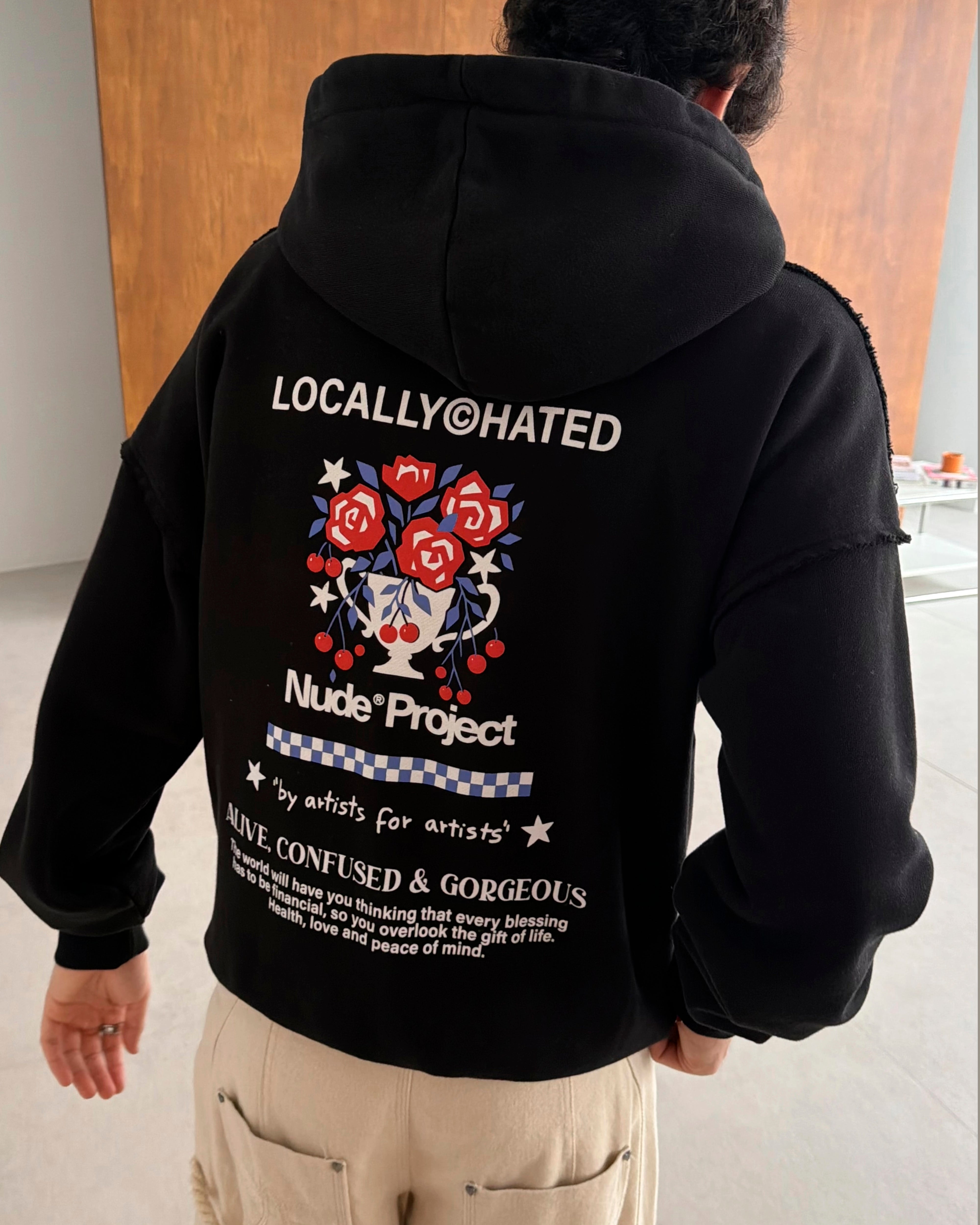 Piston Hoodie Black