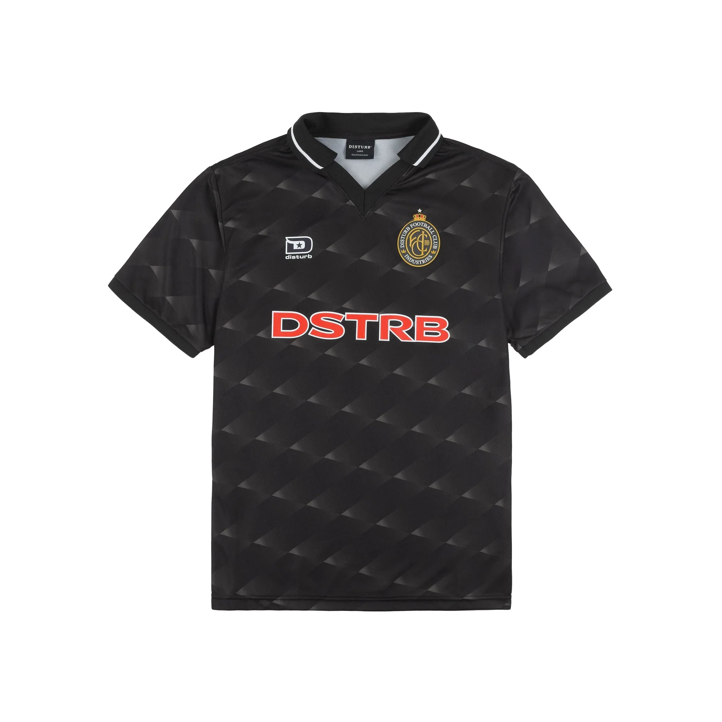 Spice Football Jersey in Black - Four Street