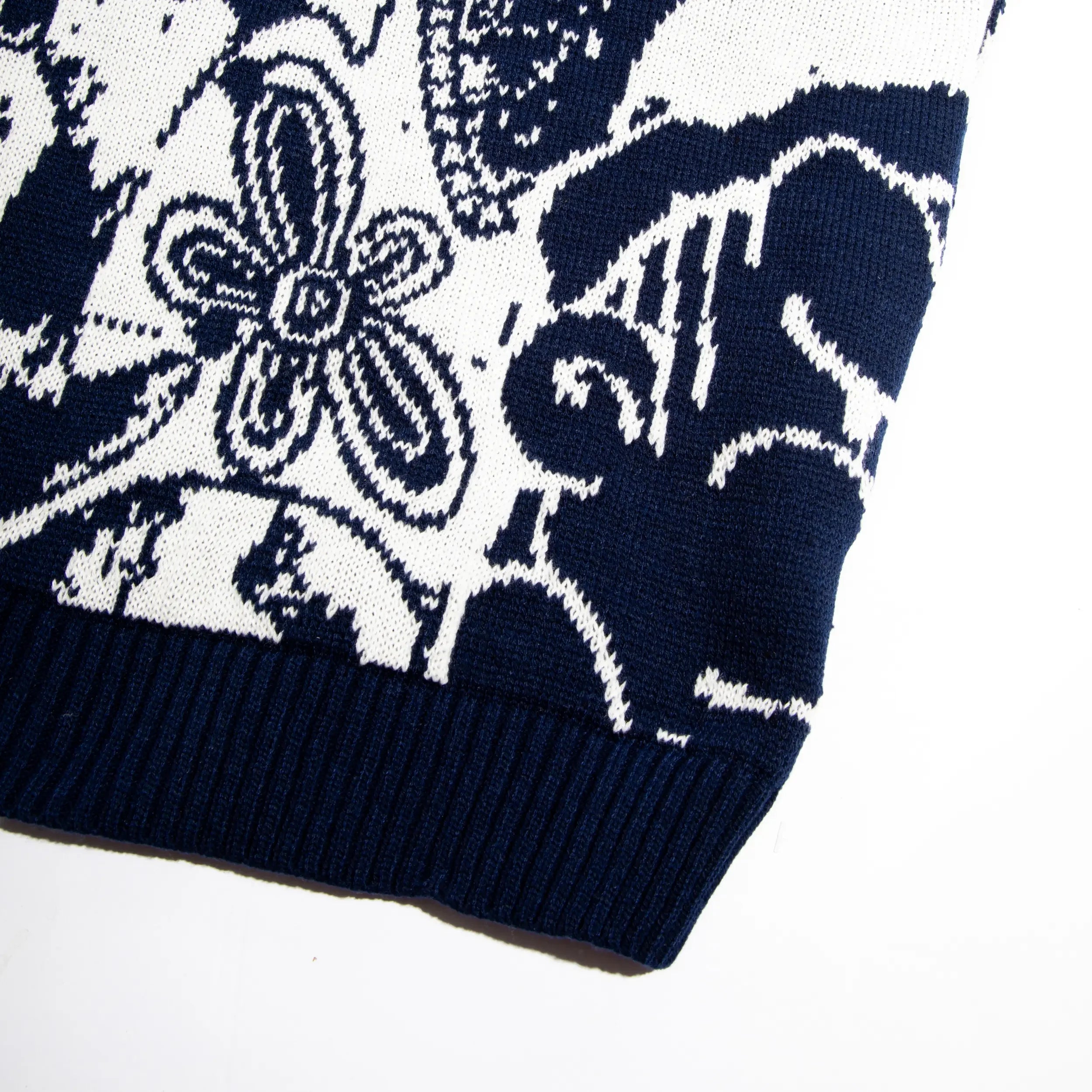 Sweater Jizzy White/Navy - Four Street