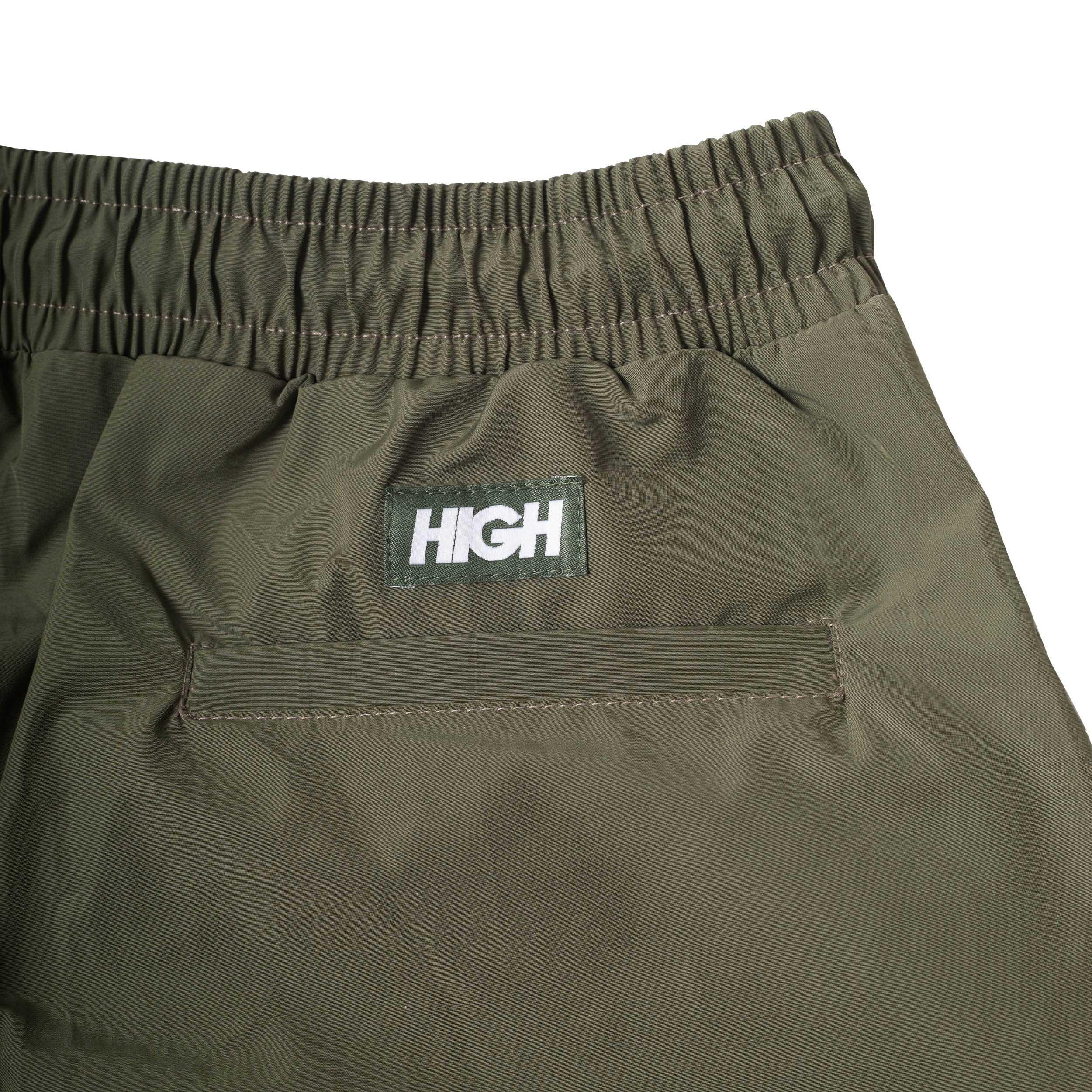 Swim Shorts Logo Green - Four Street