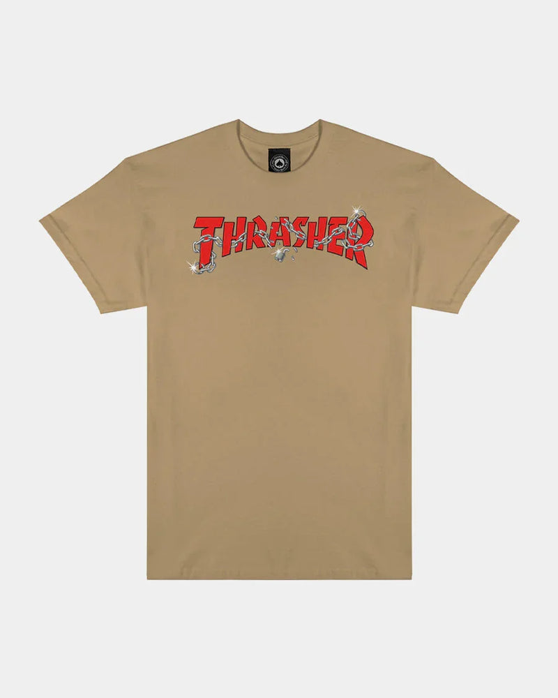 CHAINS BY DANIEL SHEPARD - T-SHIRT - TAN - Four Street