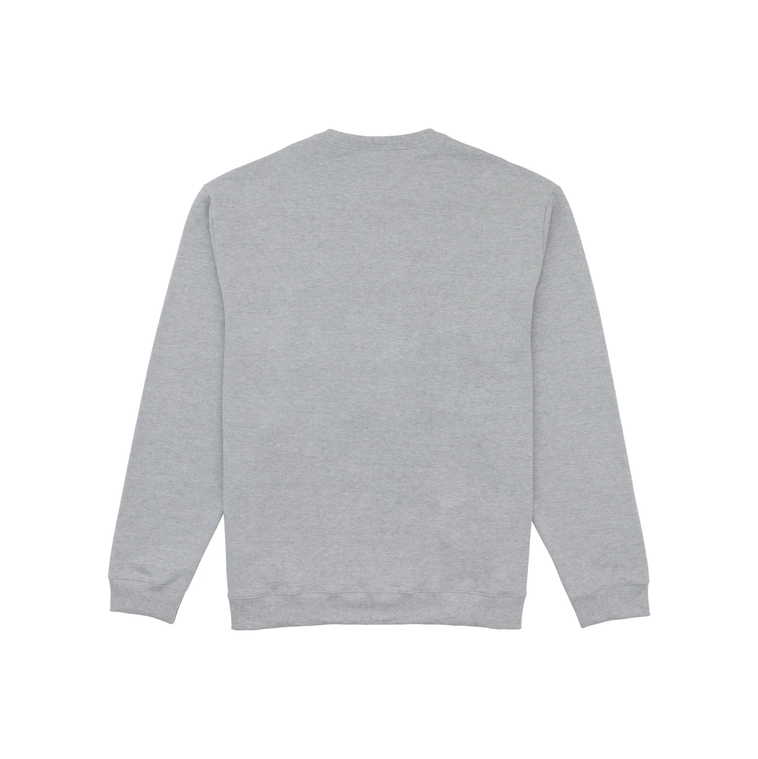 TJ x HIGH Crewneck Logo Heather Grey - Four Street