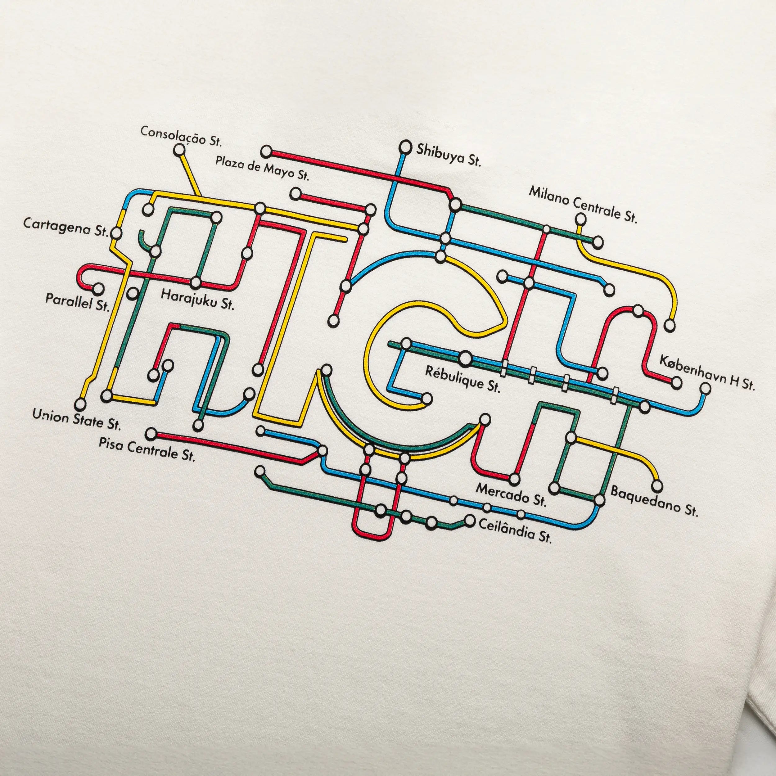 Tee Metro White