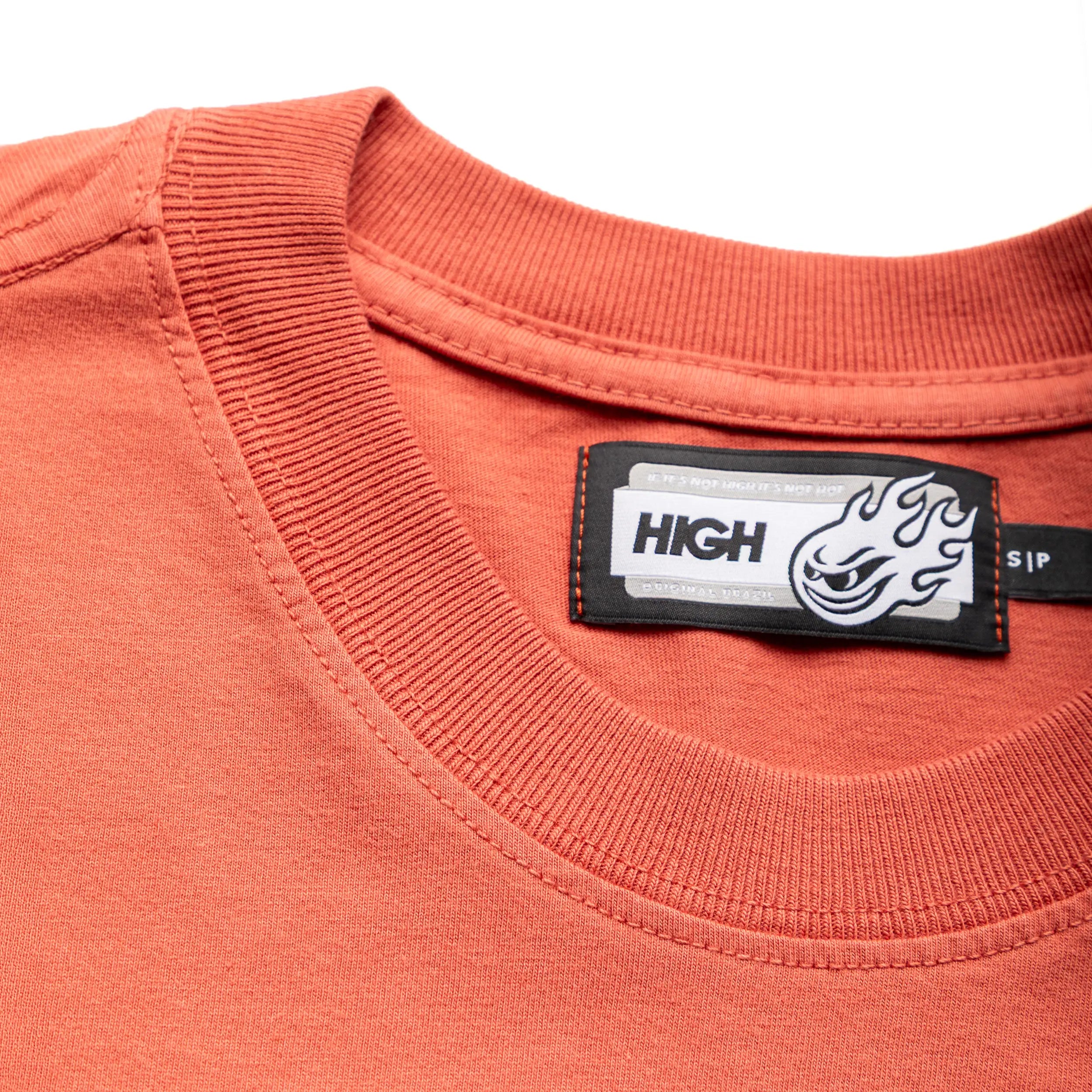 Tee Minimal Patch Coral