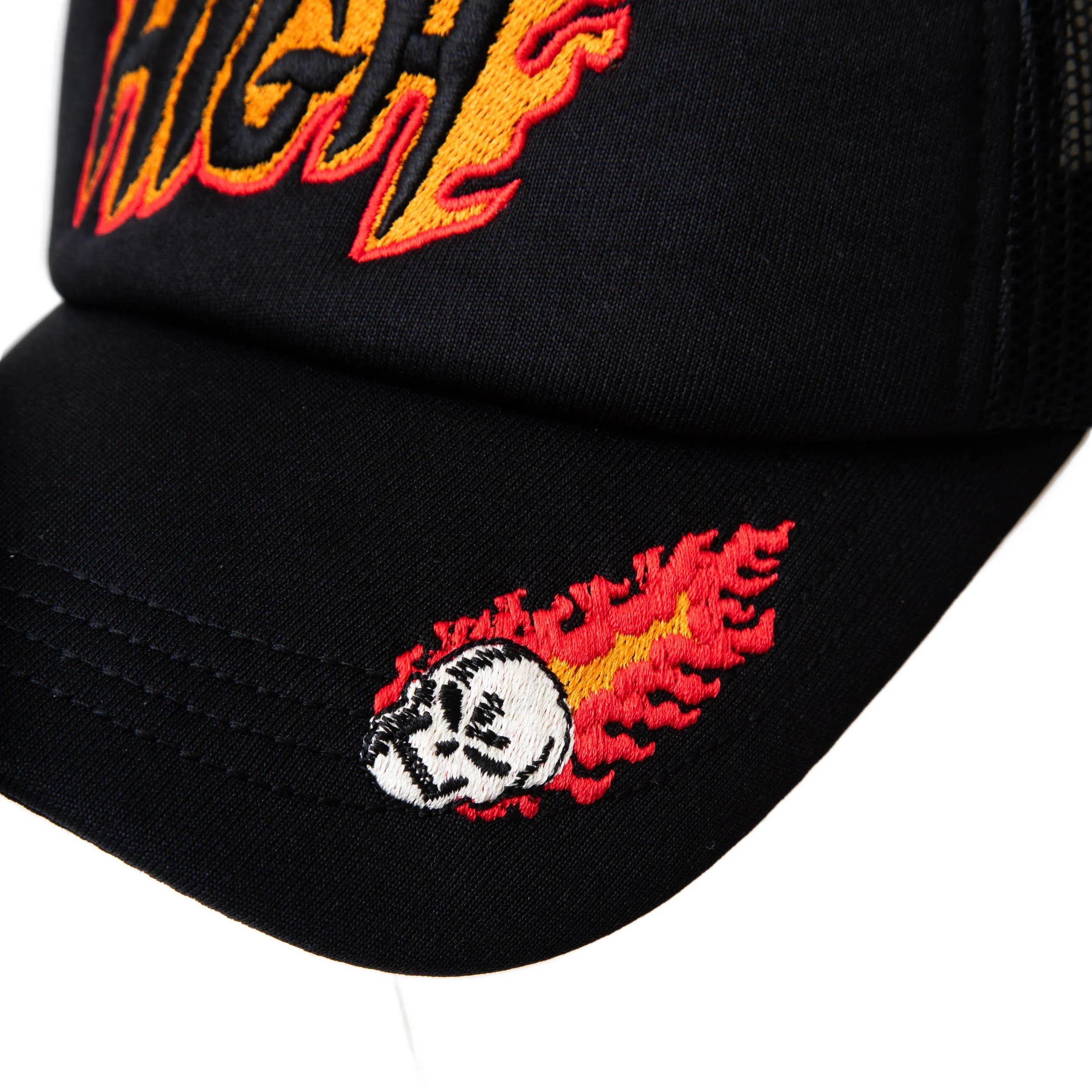 Trucker Ghost Rider Black - Four Street