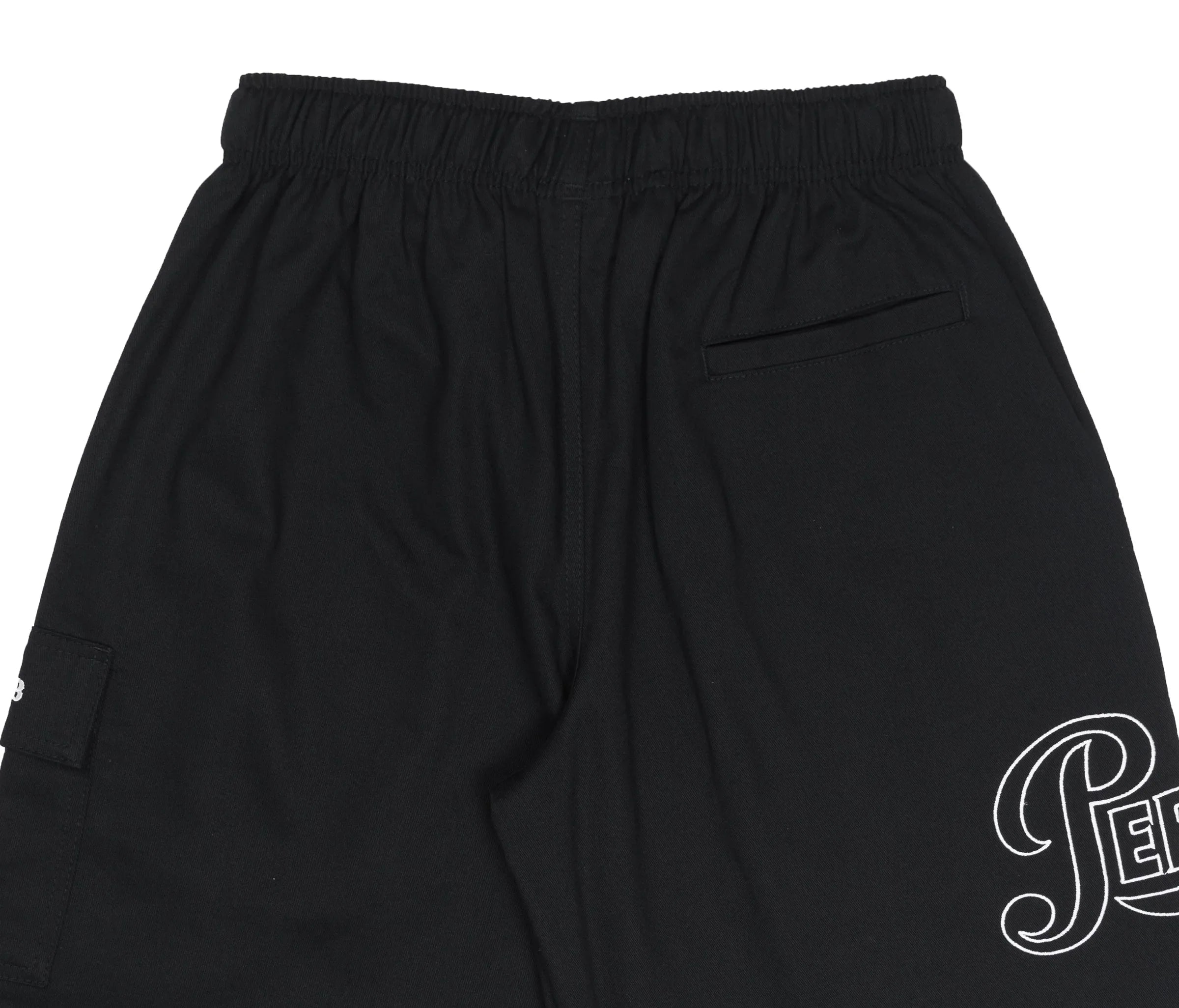 Vintage Twill Shorts in Black - Four Street