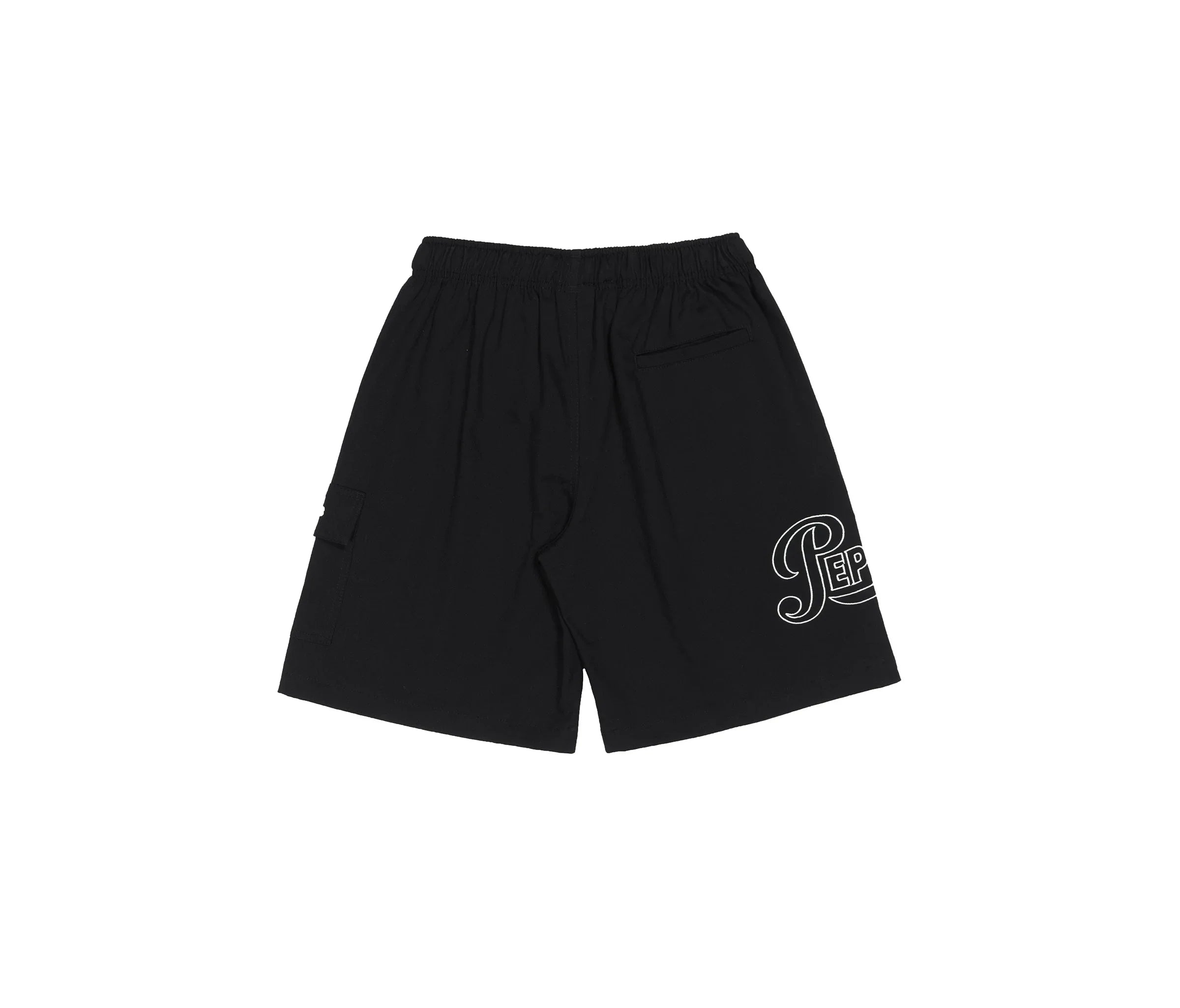 Vintage Twill Shorts in Black - Four Street