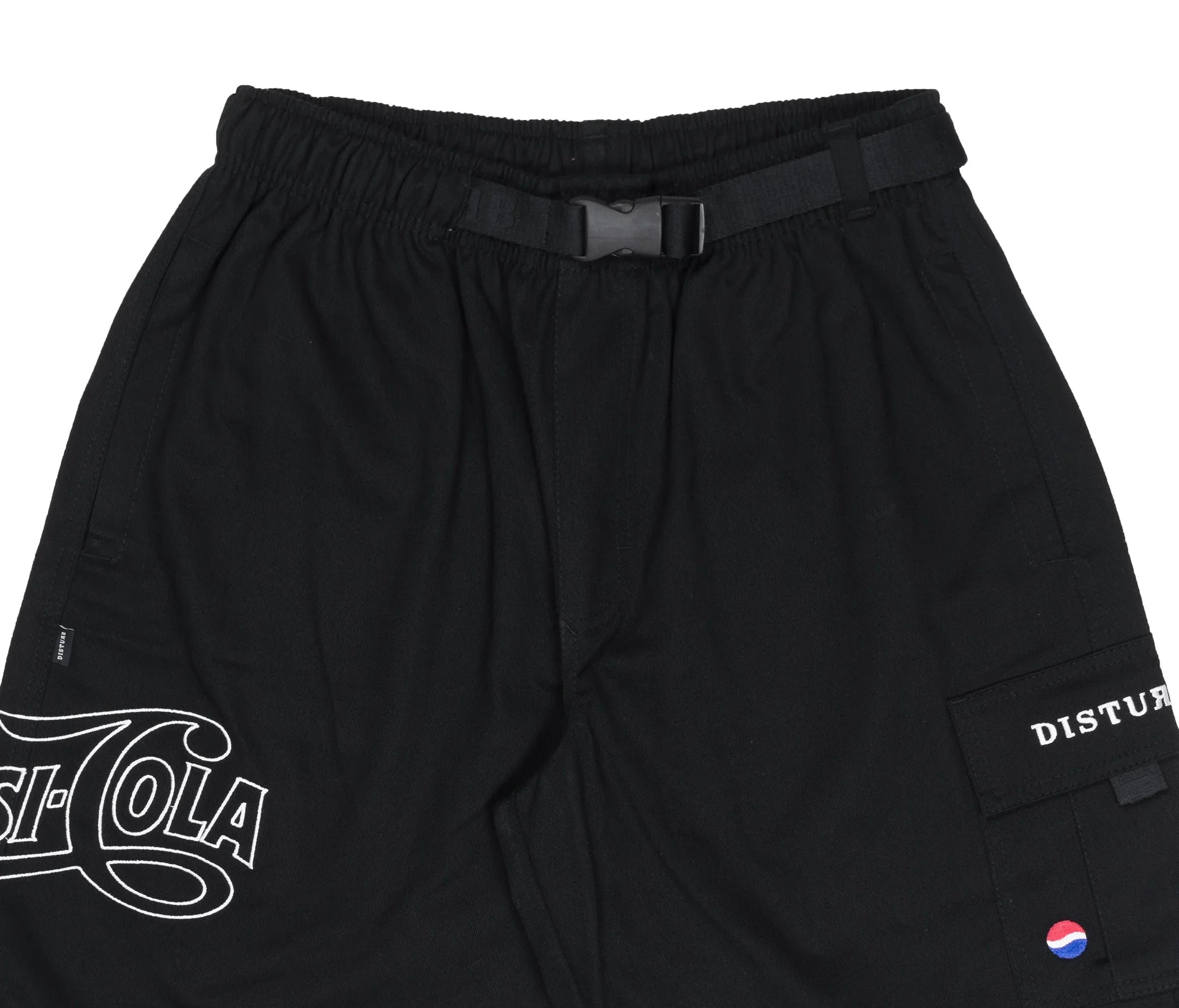 Vintage Twill Shorts in Black - Four Street