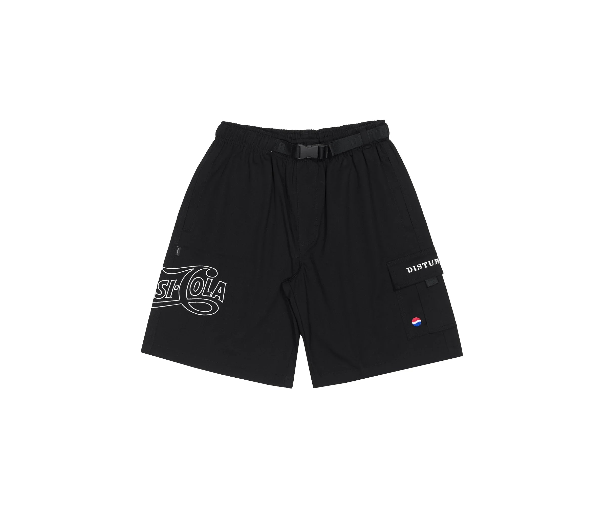 Vintage Twill Shorts in Black - Four Street