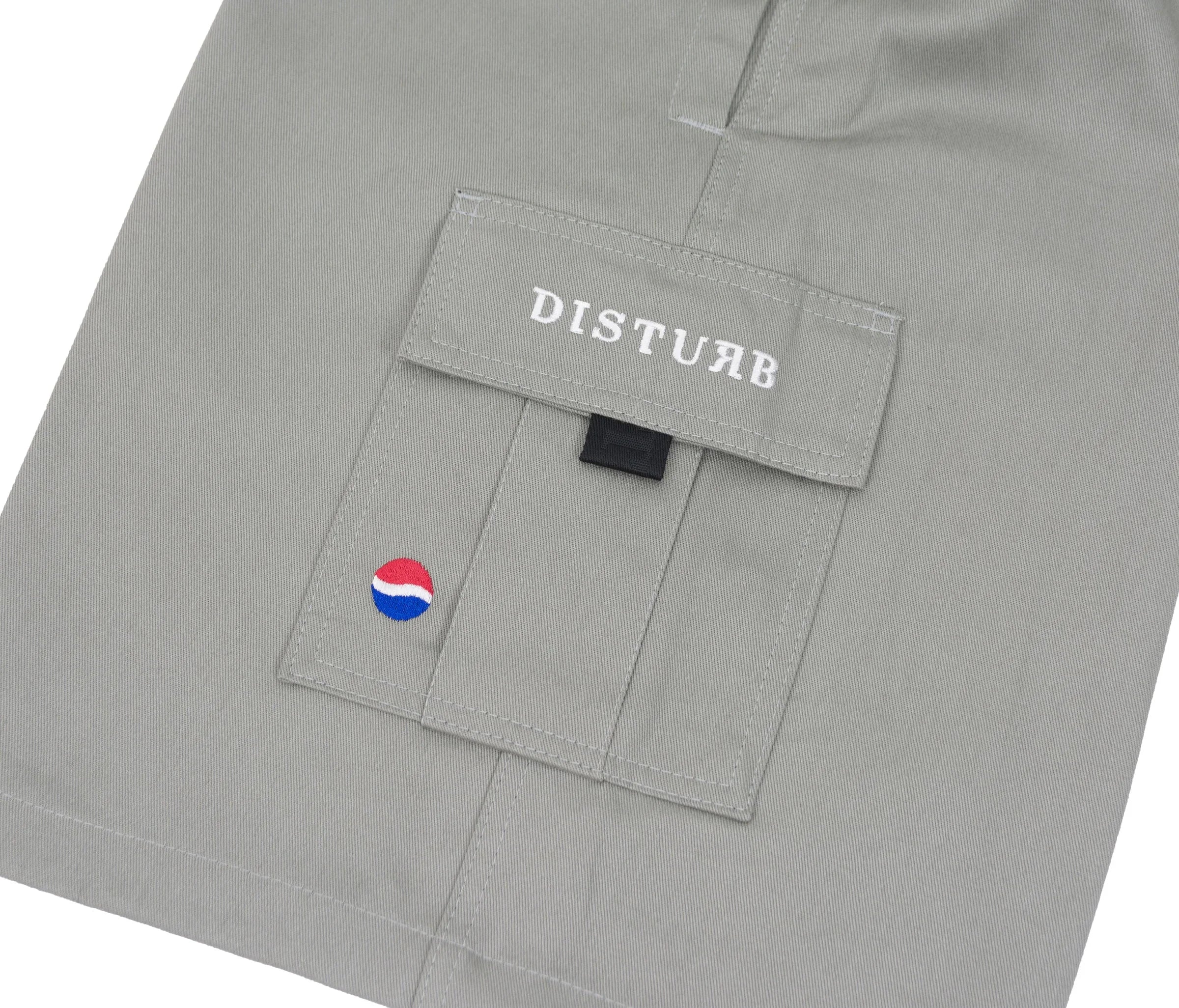 Vintage Twill Shorts in Grey - Four Street