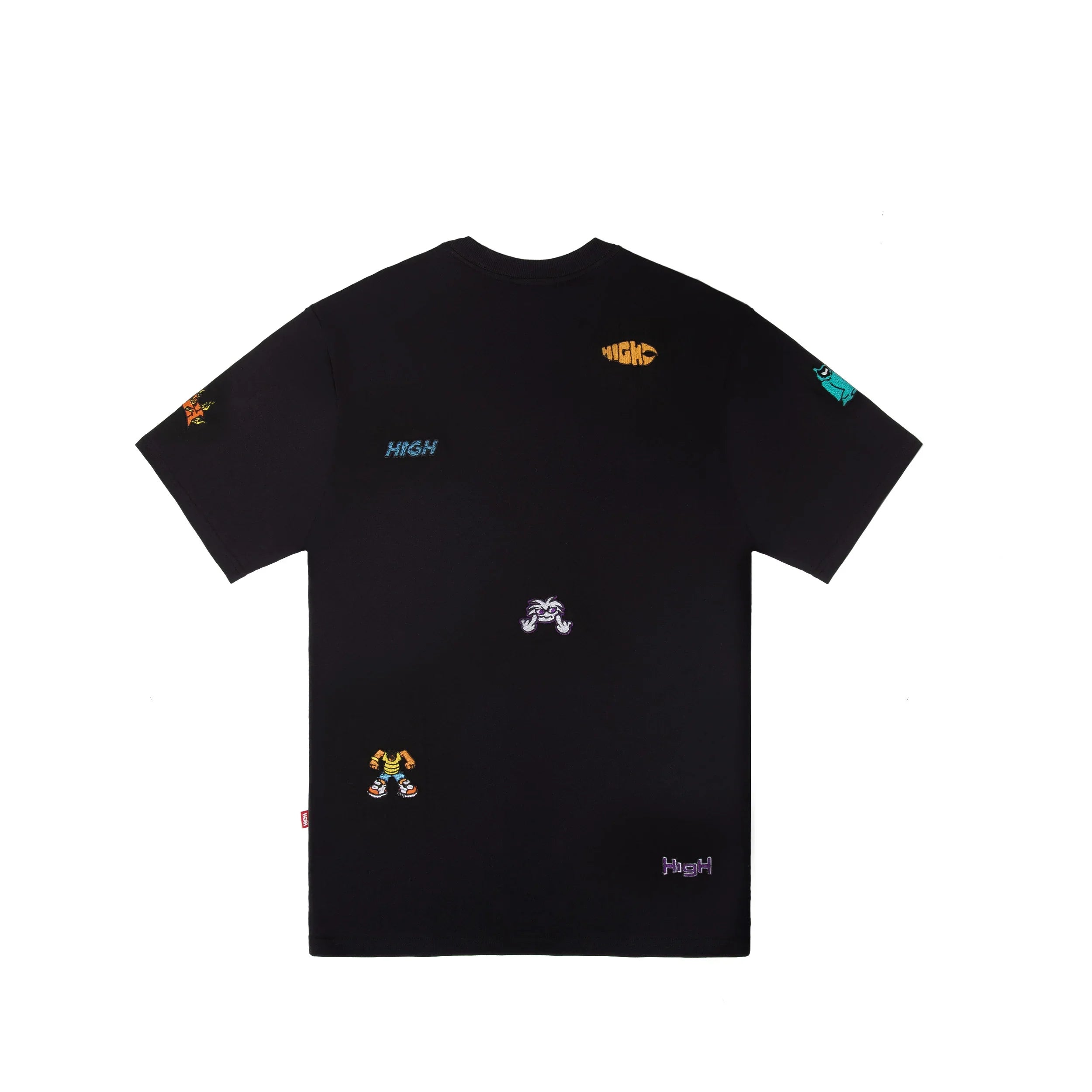 Work Tee Doodles Black - Four Street