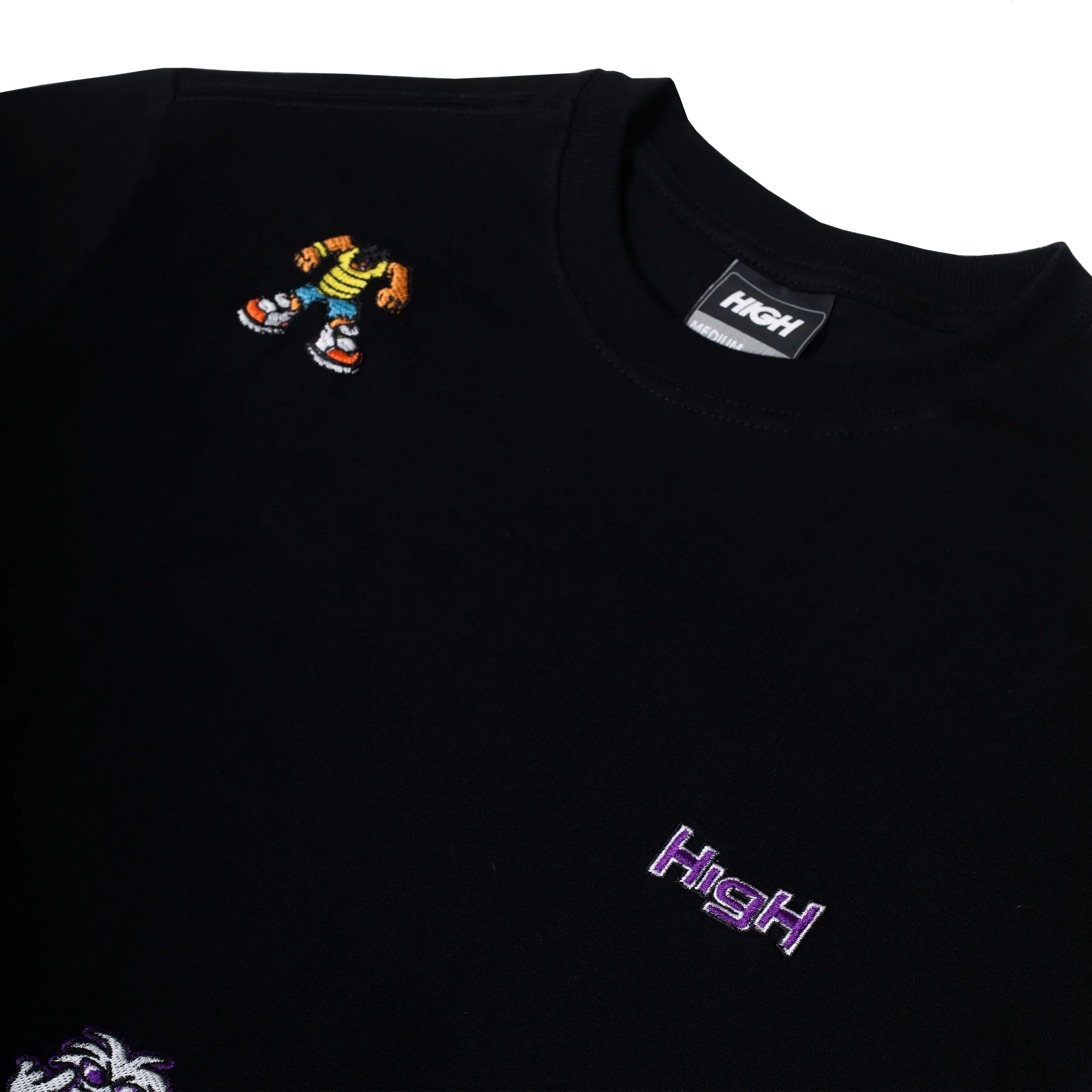 Work Tee Doodles Black - Four Street