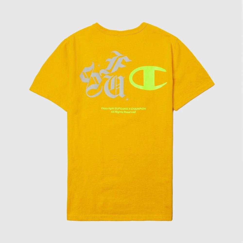 Camiseta x Champion Stars 3M Heritage Yellow - Four Street